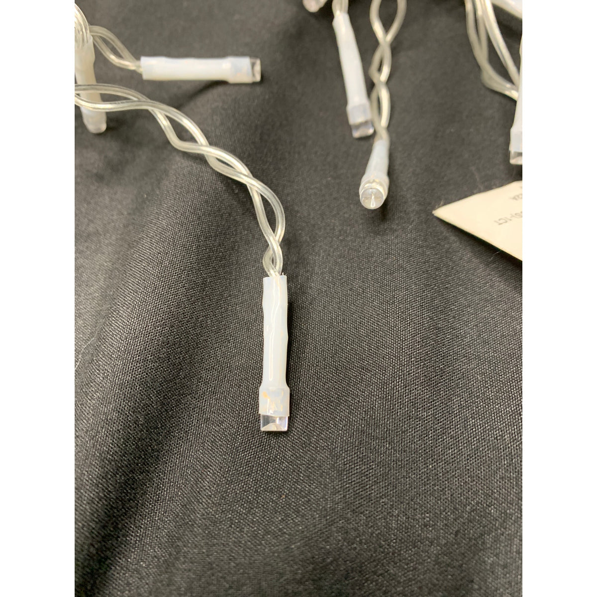 Blue LED String Lights SSL400-I(1C) 8 Modes Clear Wire Plug In Tested