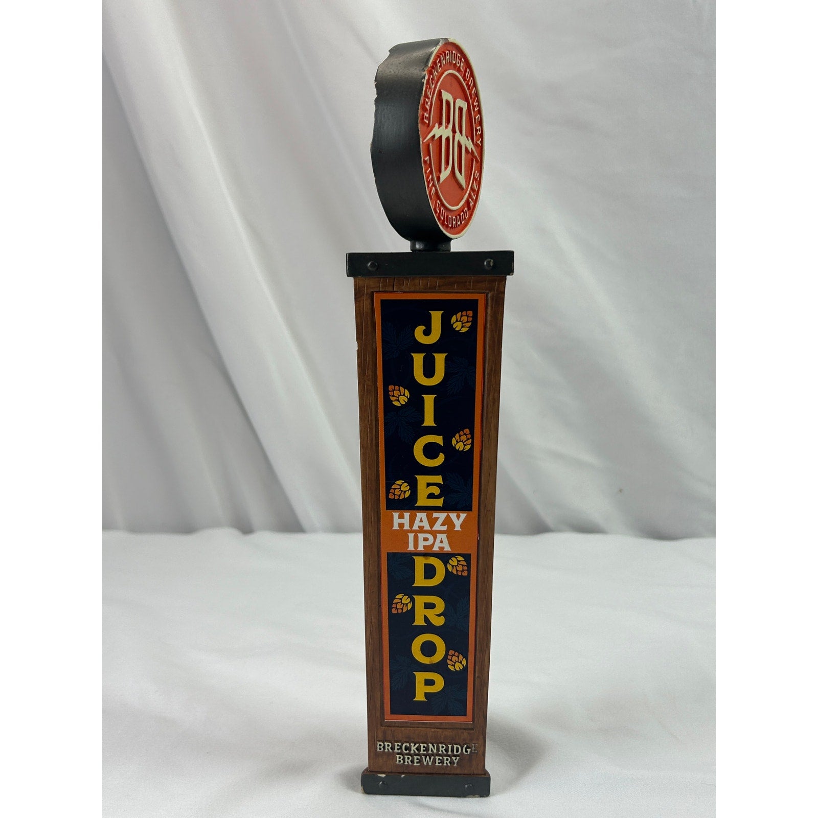 Breckenridge Brewery Juice Drop Hazy IPA Beer Tap Handle 12 Inch Colorado