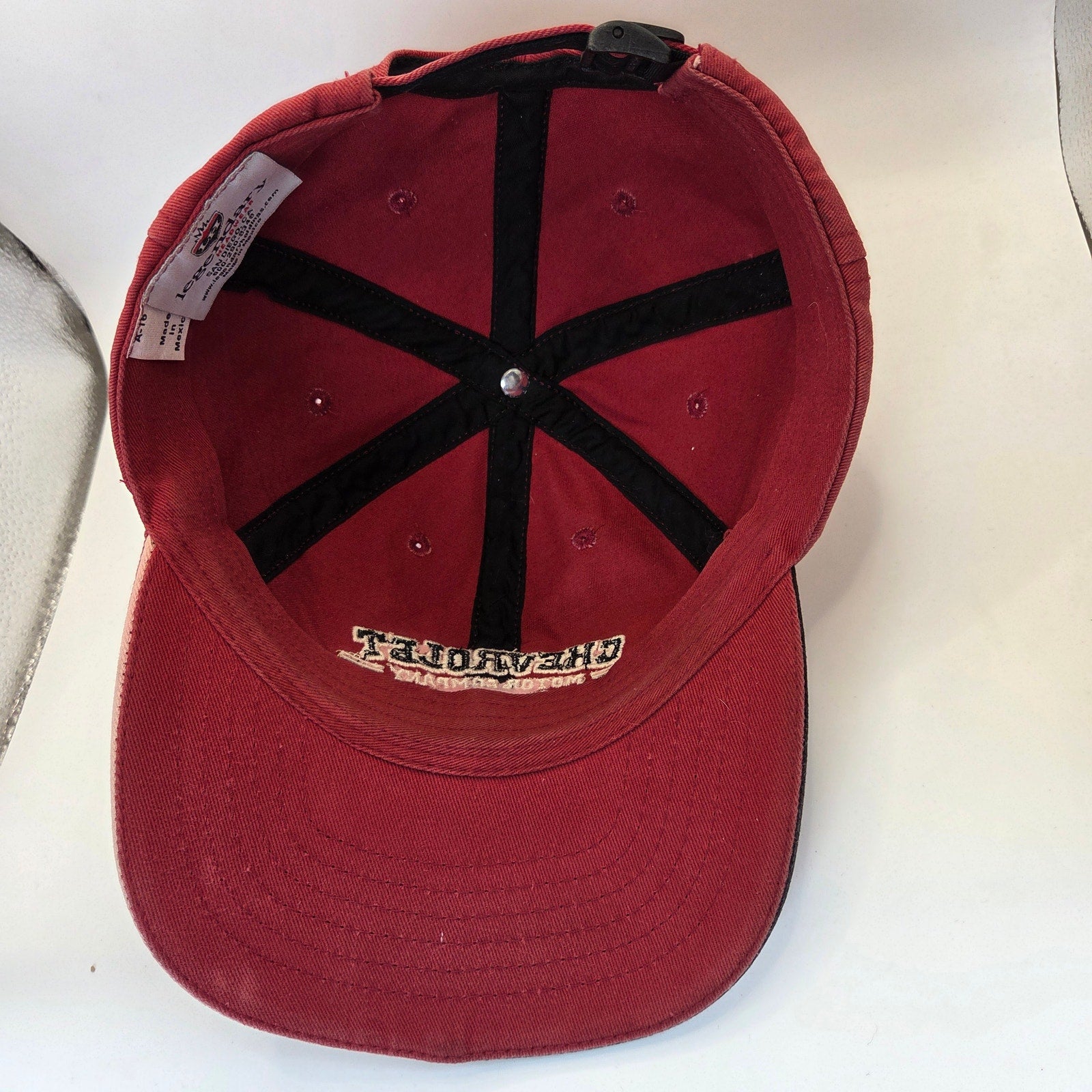 Chevrolet Motor Company Established 1911 Strapback Hat Legendary Headwear