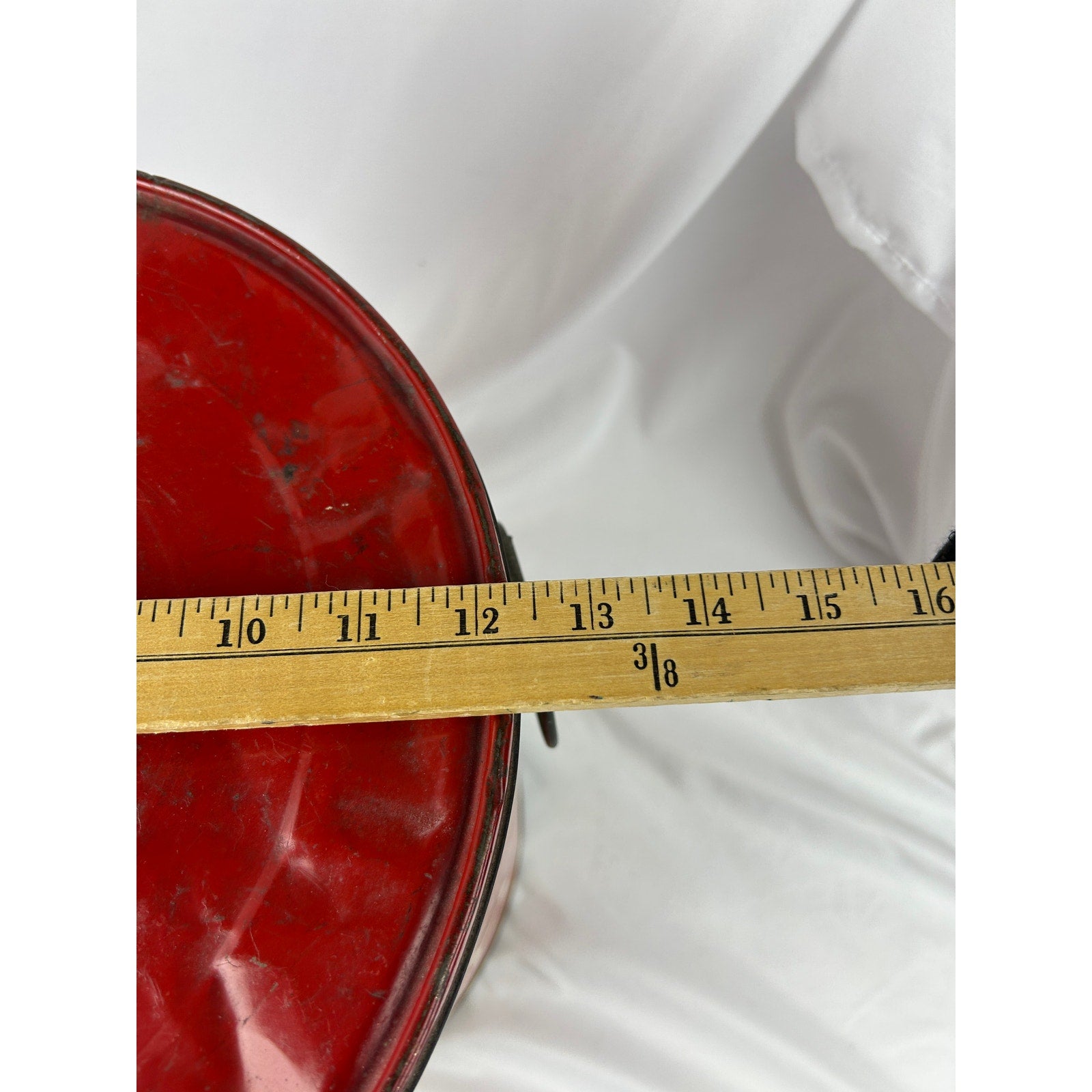 Vintage Cudahy Rex Pure Lard 50 lb Metal Pail Can With Lid