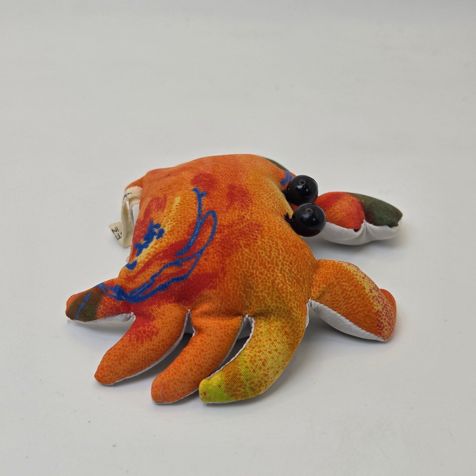 Sand Filled Plush Crab Small Weighted Novelty Toy Made in Thailand
