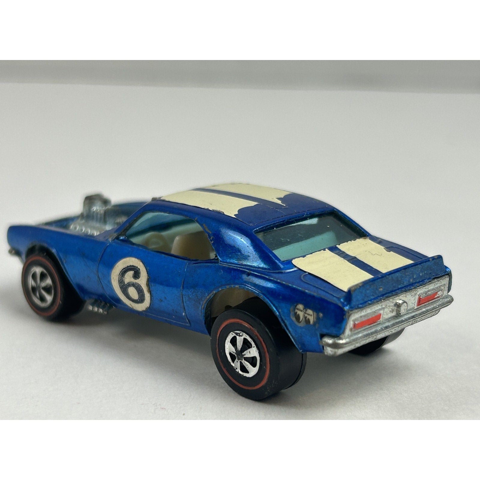 Vintage 1969 Hot Wheels Heavy Chevy Hong Kong Redline Diecast Car Racing Toy