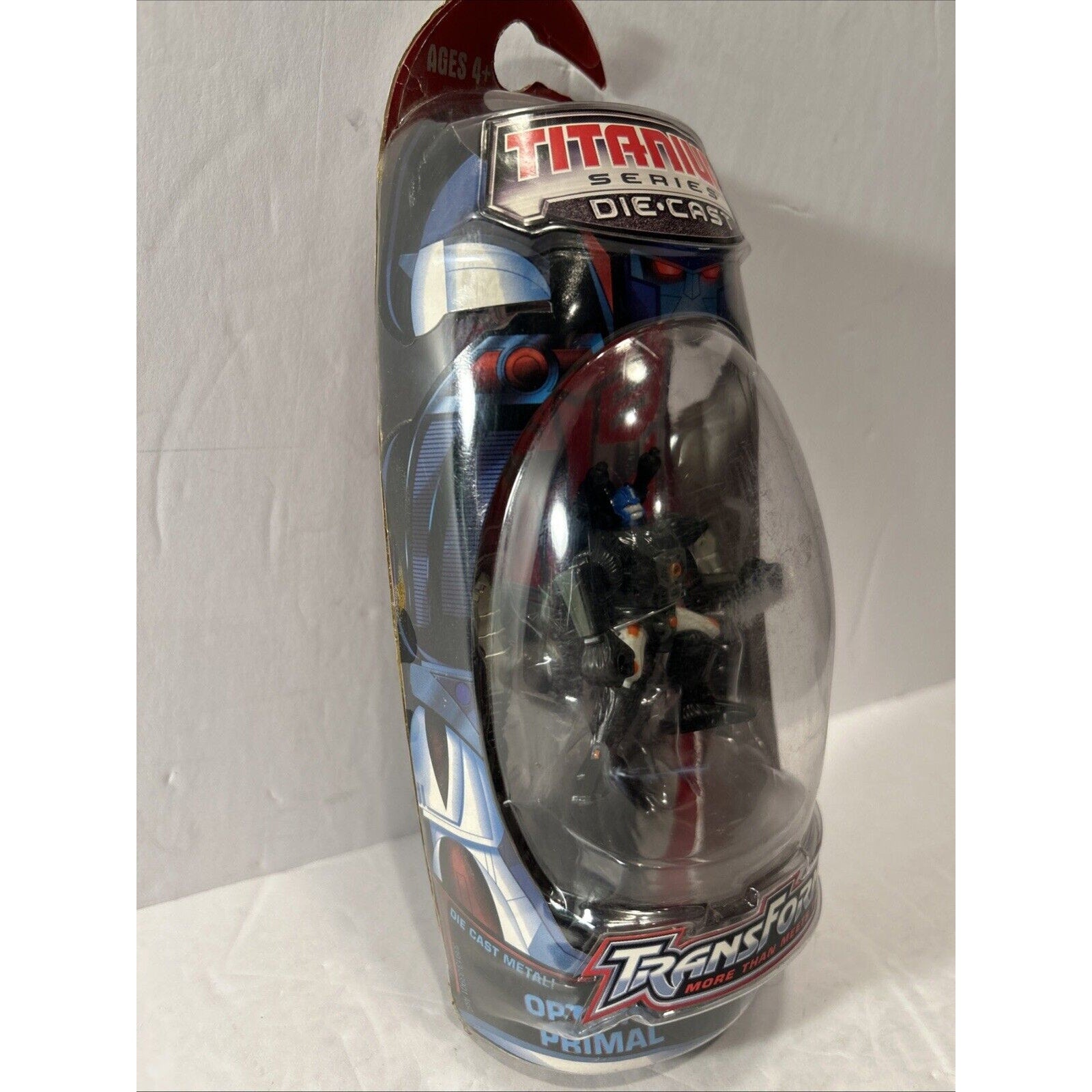 Hasbro Transformers Titanium Series Optimus Primal 3" Die-Cast Figure NIB 2006