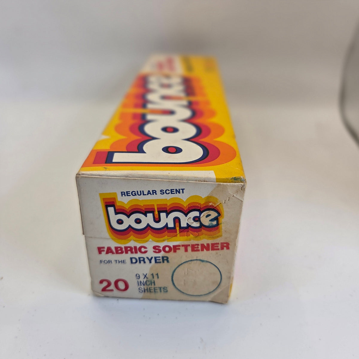Vintage Bounce Fabric Softener 20 Dryer Sheets Sealed Box Movie Prop P&G