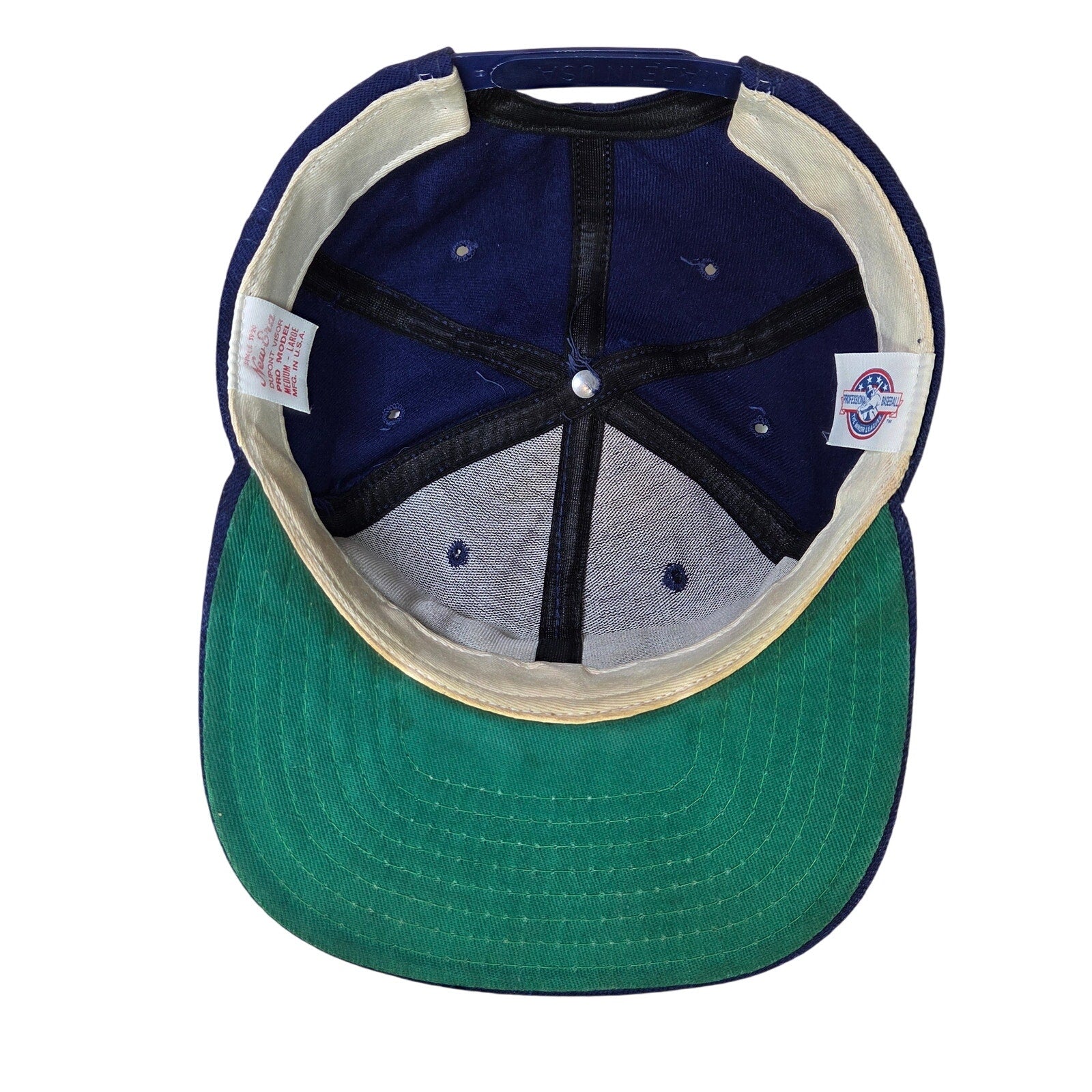 Vintage Waterloo Diamonds New Era Minor League Snapback – USA Made, Cleaned