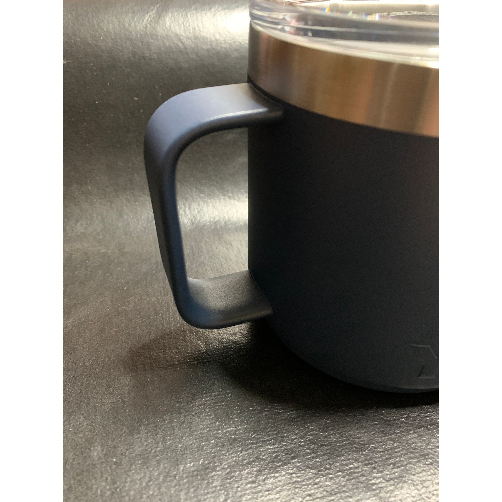 YETI Rambler 14 oz Ceramic Mug Navy ULINE Logo MagSlider Lid New