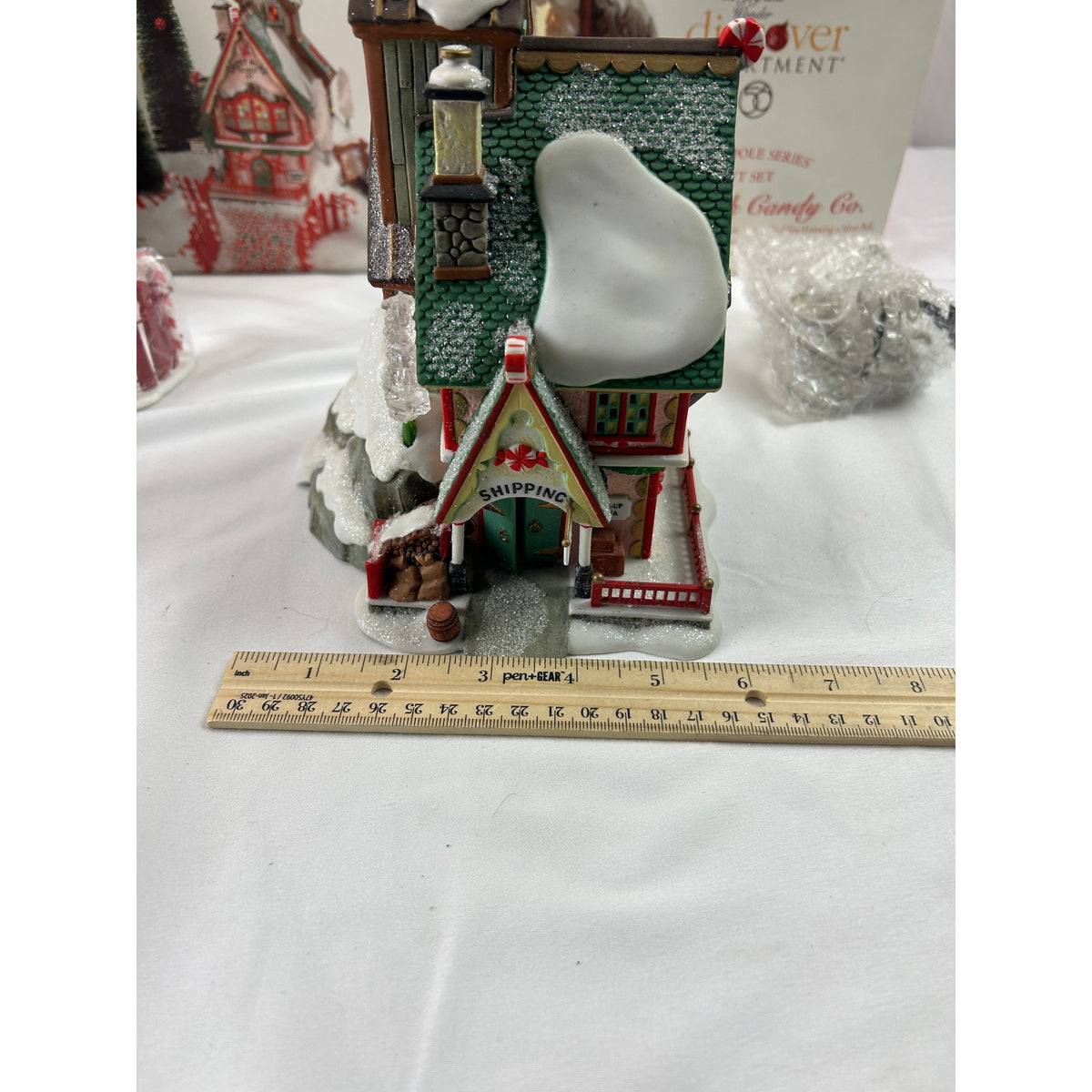 Dept 56 Sweet Rock Candy Co 56725 North Pole Series 9 Pc Gift Set 2000