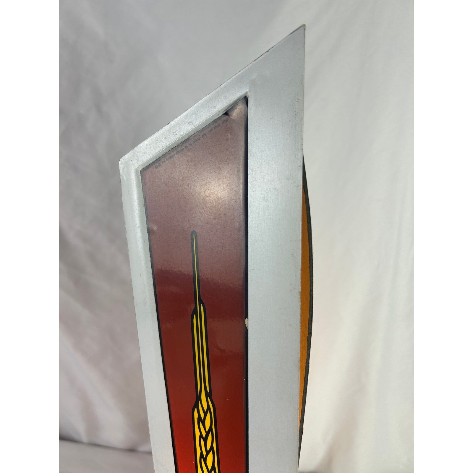 Vintage Blatz Beer Welcome Lighted Wall Sign Embosograph 34in