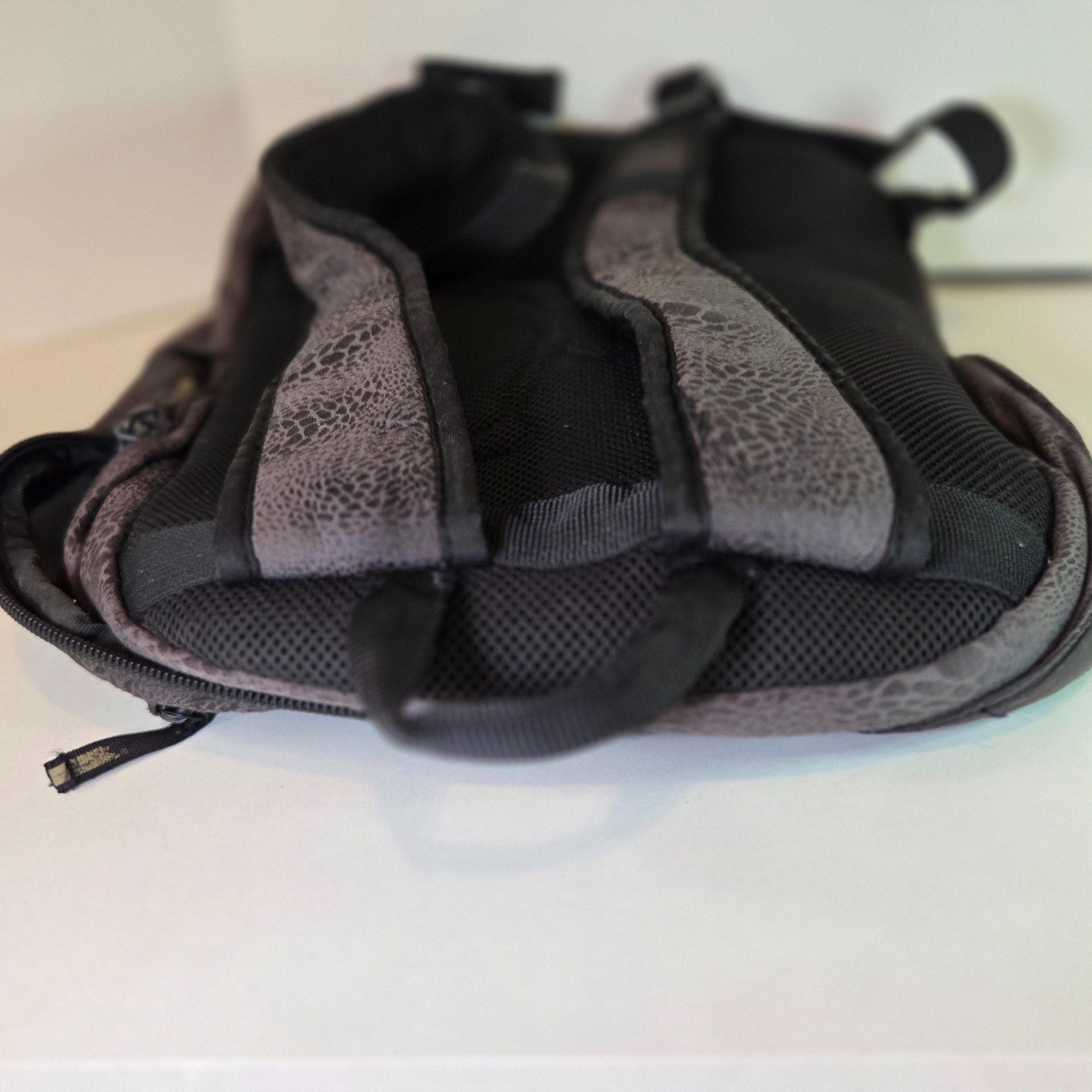 Nike Air Jordan Jumpman Backpack Black Gray, Gold Logo 9A1748-429 Rare