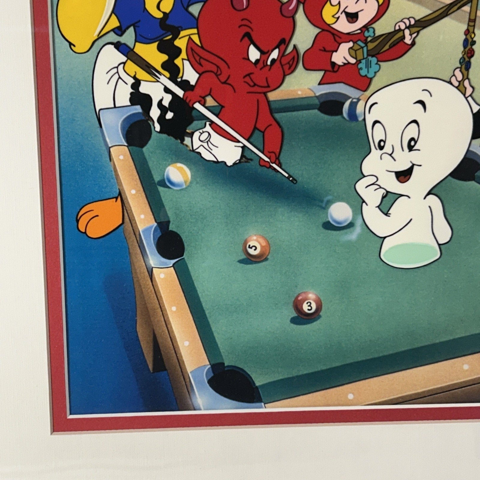 Hanna–Barbera Framed Pop Art: Casper, Richie Rich, Wendy, Baby Huey, Hot Stuff