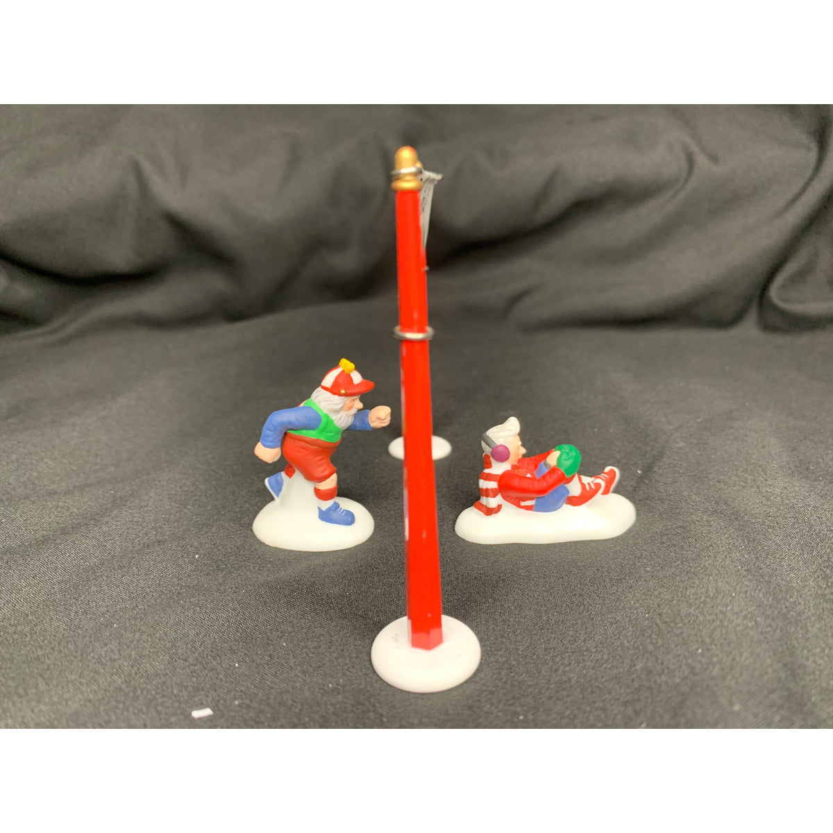 Dept 56 Christmas Fun Run 56434 North Pole Series Set of 6 Retired 1998
