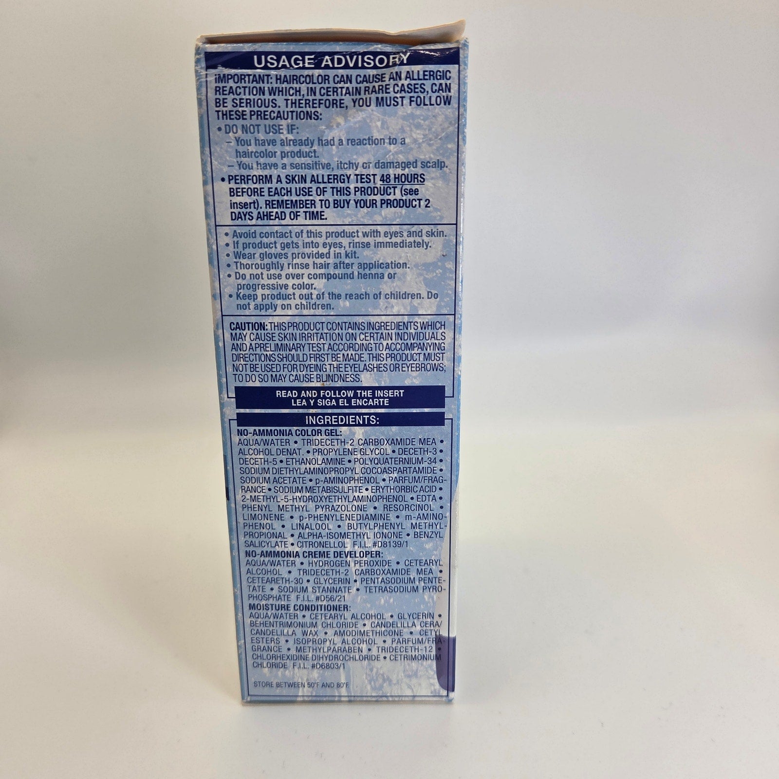 L’Oréal Color Spa Moisture Actif 40 Golden Copper Hair Color – Non Permanent NOS
