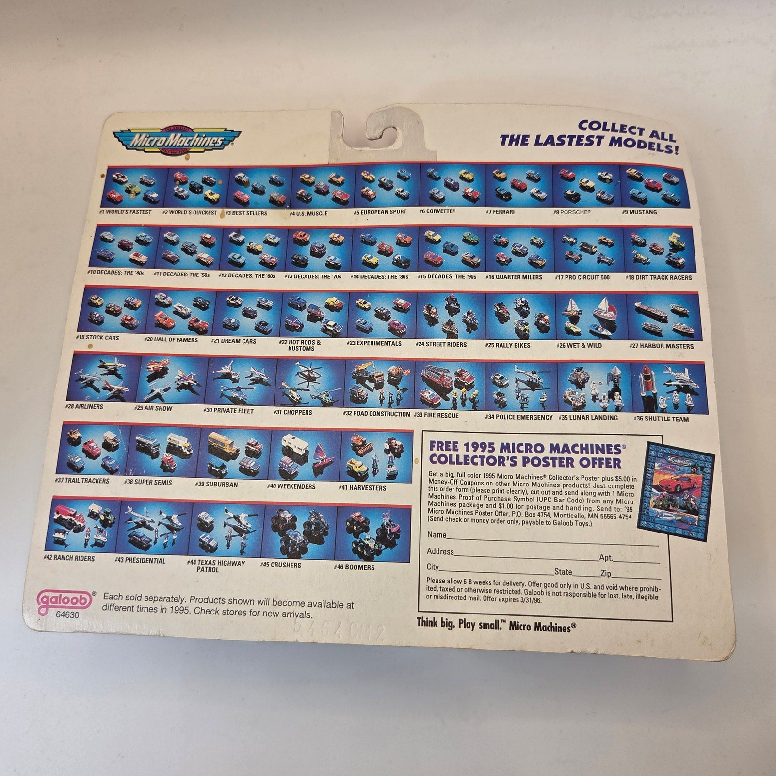 Galoob Micro Machines #26 Wet & Wild 1994 Sealed Boat Set Bonus Minis MOC