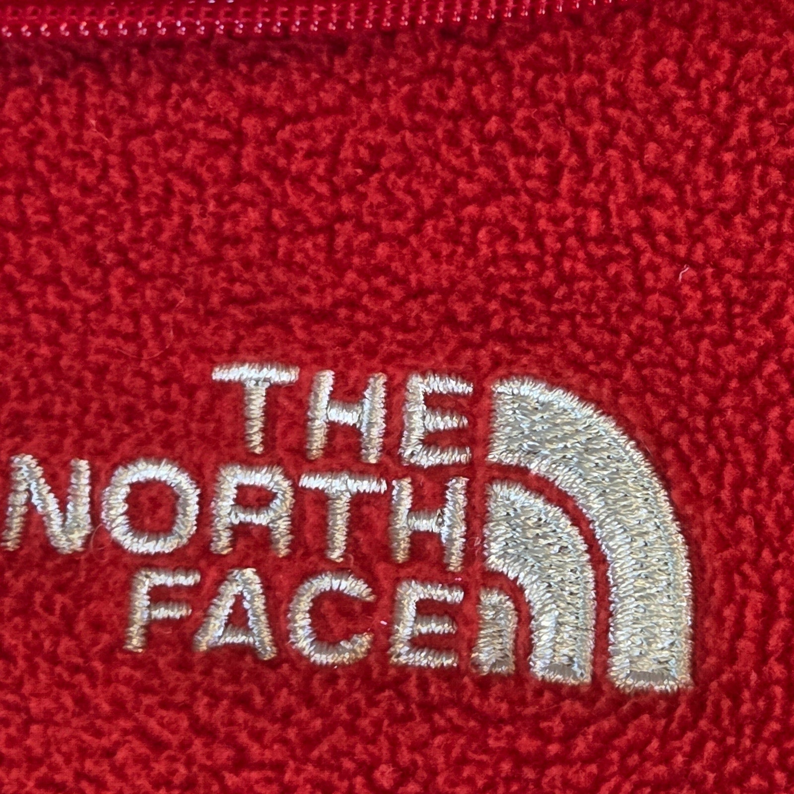 The North Face Men’s Red Polartec Classic Quarter Zip Fleece Pullover Size Large