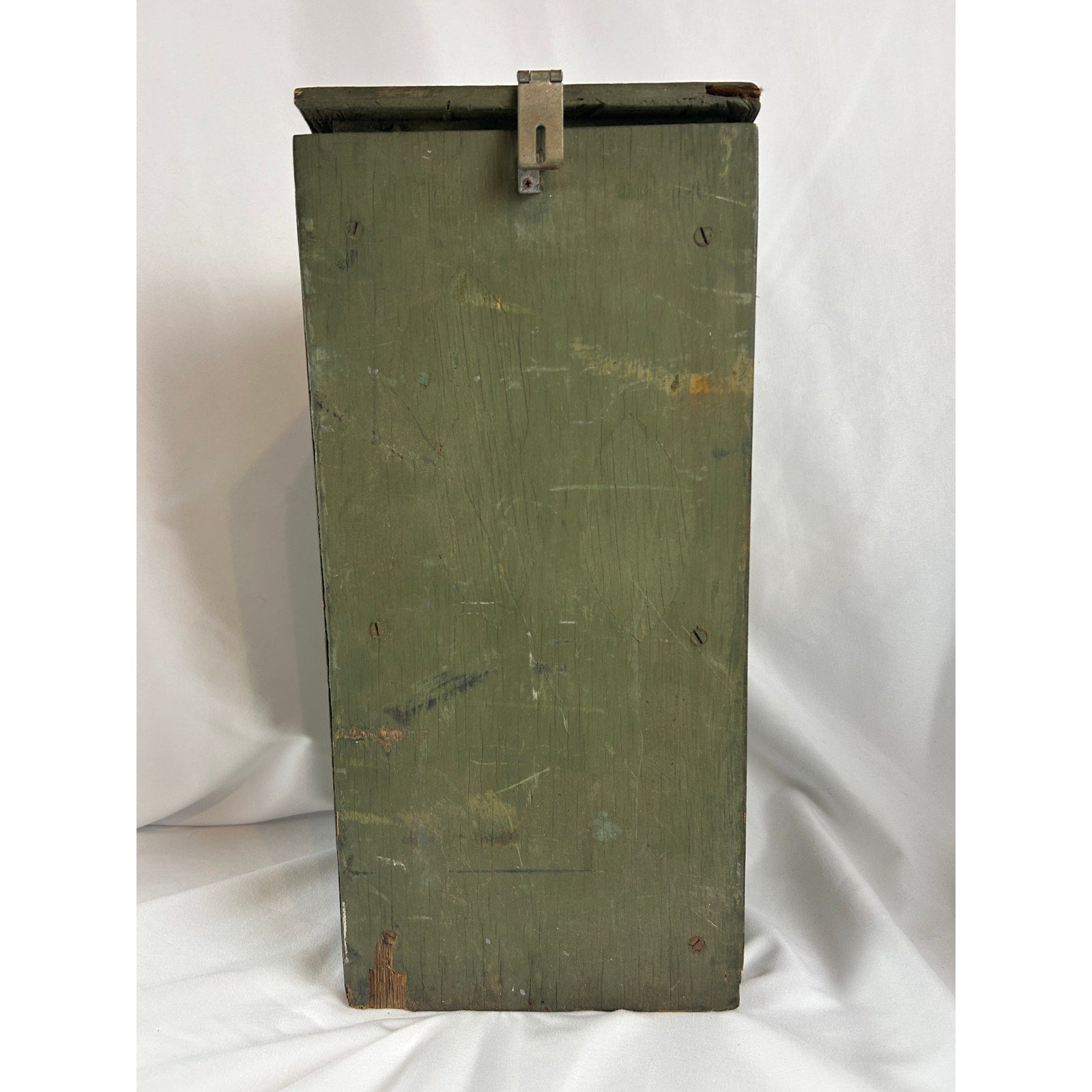 US Military 1963 SMP Lantern With Original Wood Crate Camping Light