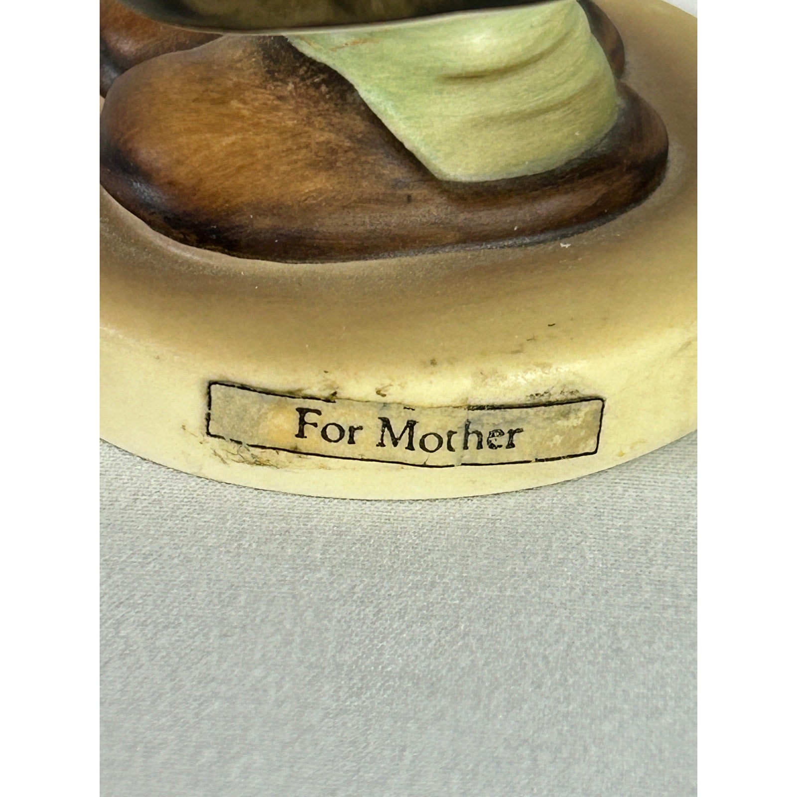 Goebel For Mother Figurine W Germany Girl With Flowers Statue