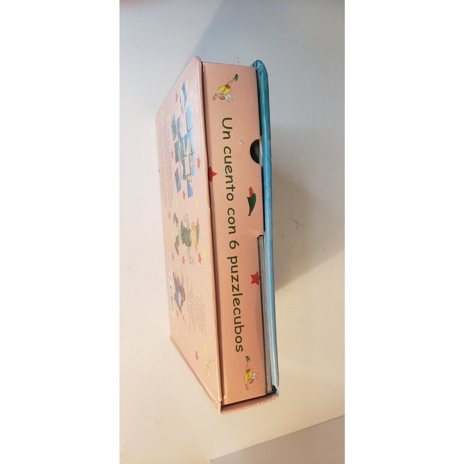 Peter Pan Cubopuzzles Interactive Puzzle Book Spanish Edition 2006