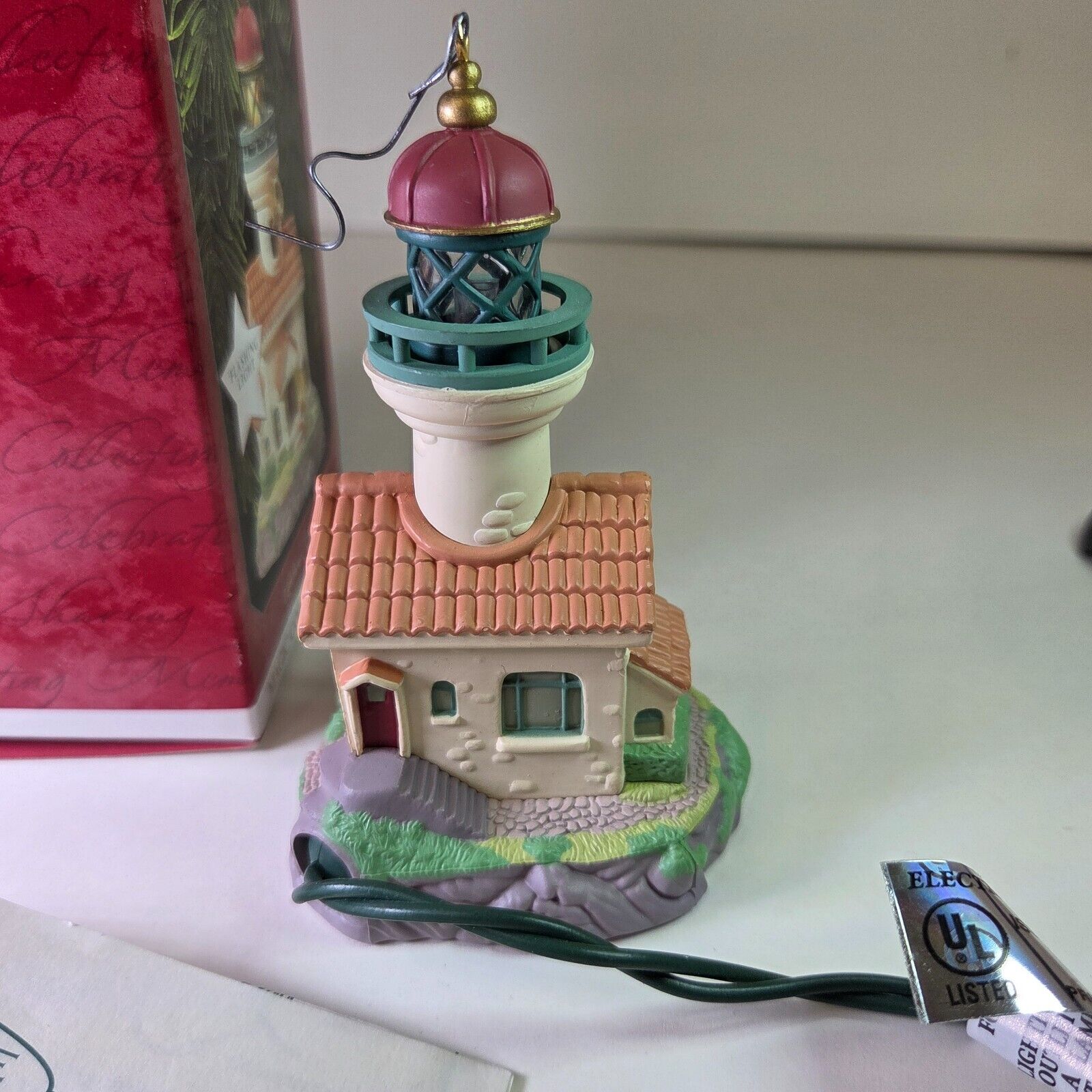 Hallmark Keepsake Ornament Lighthouse Greetings 1998
