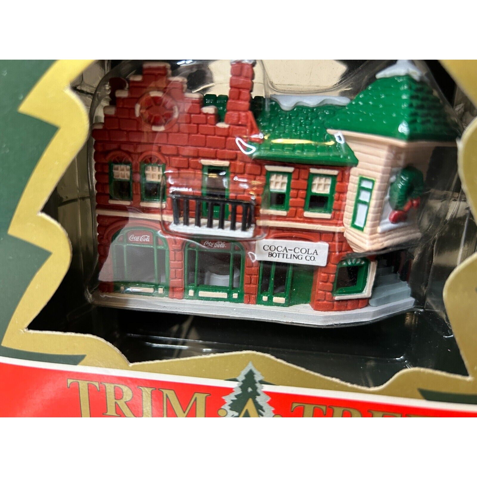 Coca-Cola Trim-A-Tree Collection Ornaments Set of 2 – Vintage 1990s x92