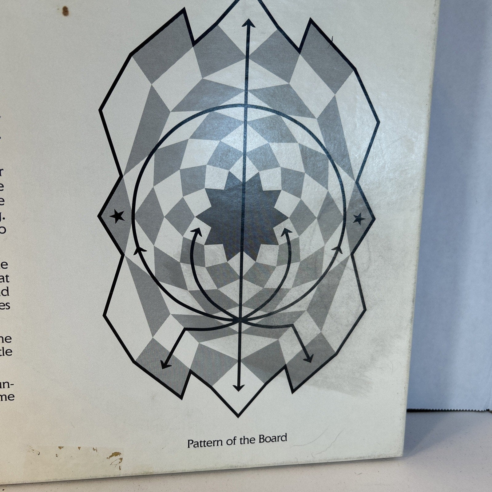 Star Chess Board Game Circular Spiral Straight Maneuvers Complete w/ Box