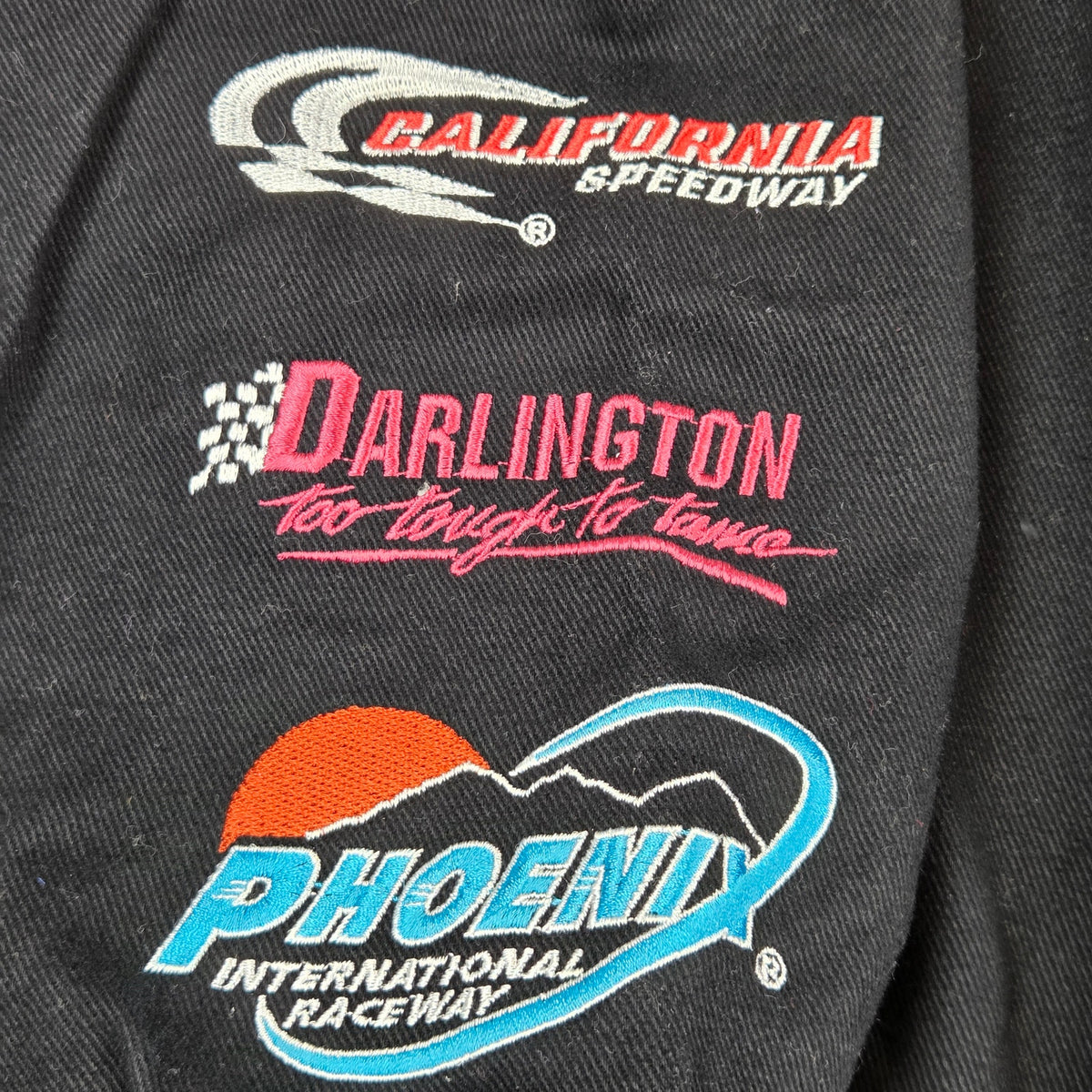 Vintage 2005 JH Design Disney Racing Across America Mickey Jacket 2XL Daytona