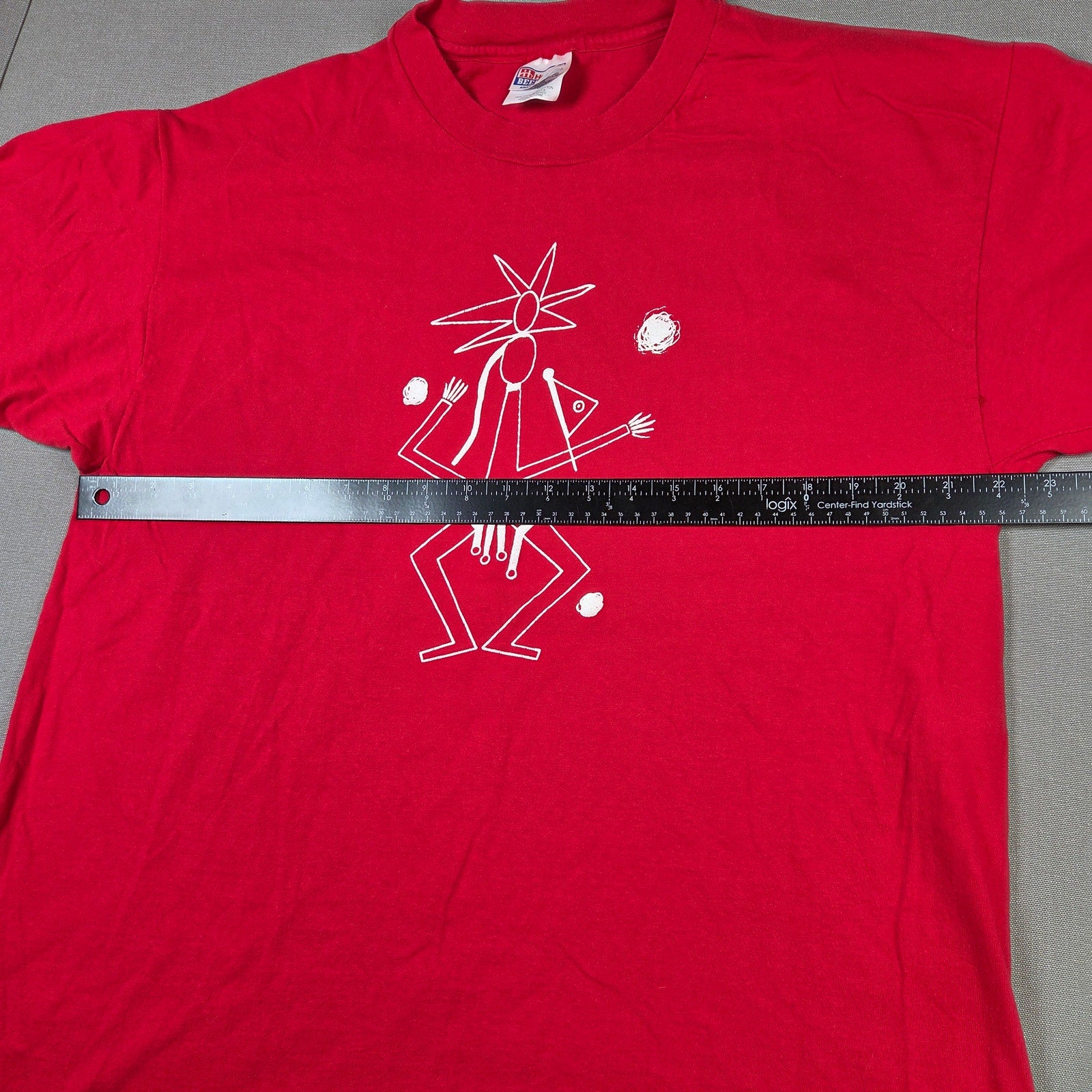 Vintage Hanes Beefy-T Zacatecas Appleton WI Single Stitch Red T Shirt XL