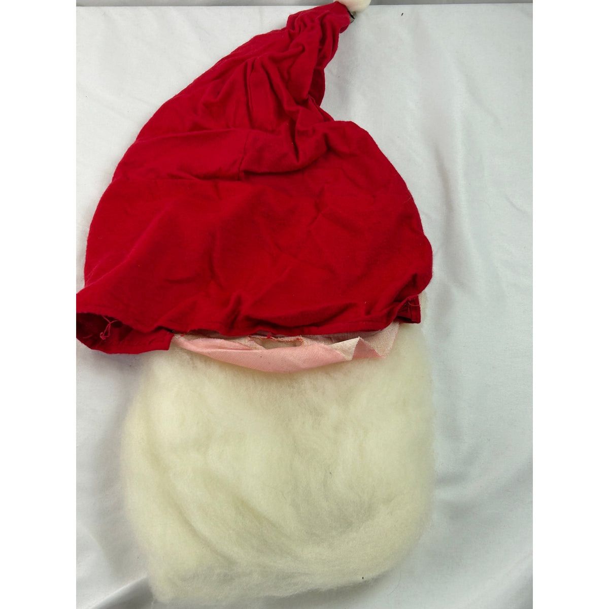 Vintage 1950s Santa Claus Suit Costume Medium 38-40 Mask Beard Box Complete