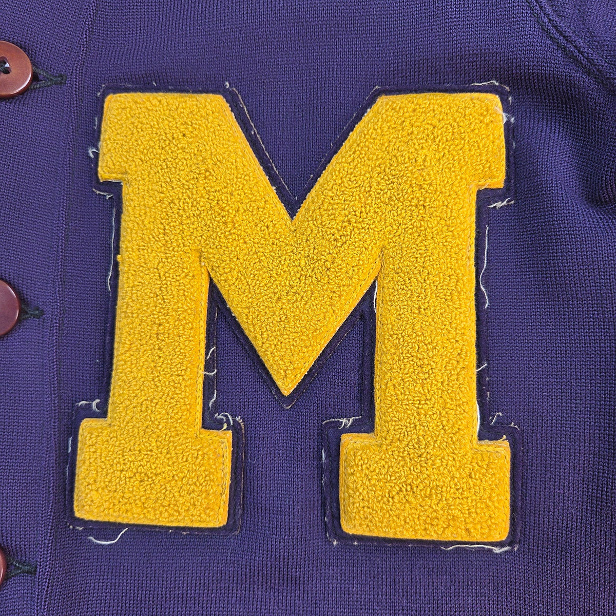 1940s King Sportswear Merrill High School Varsity Letter Sweater Size 38