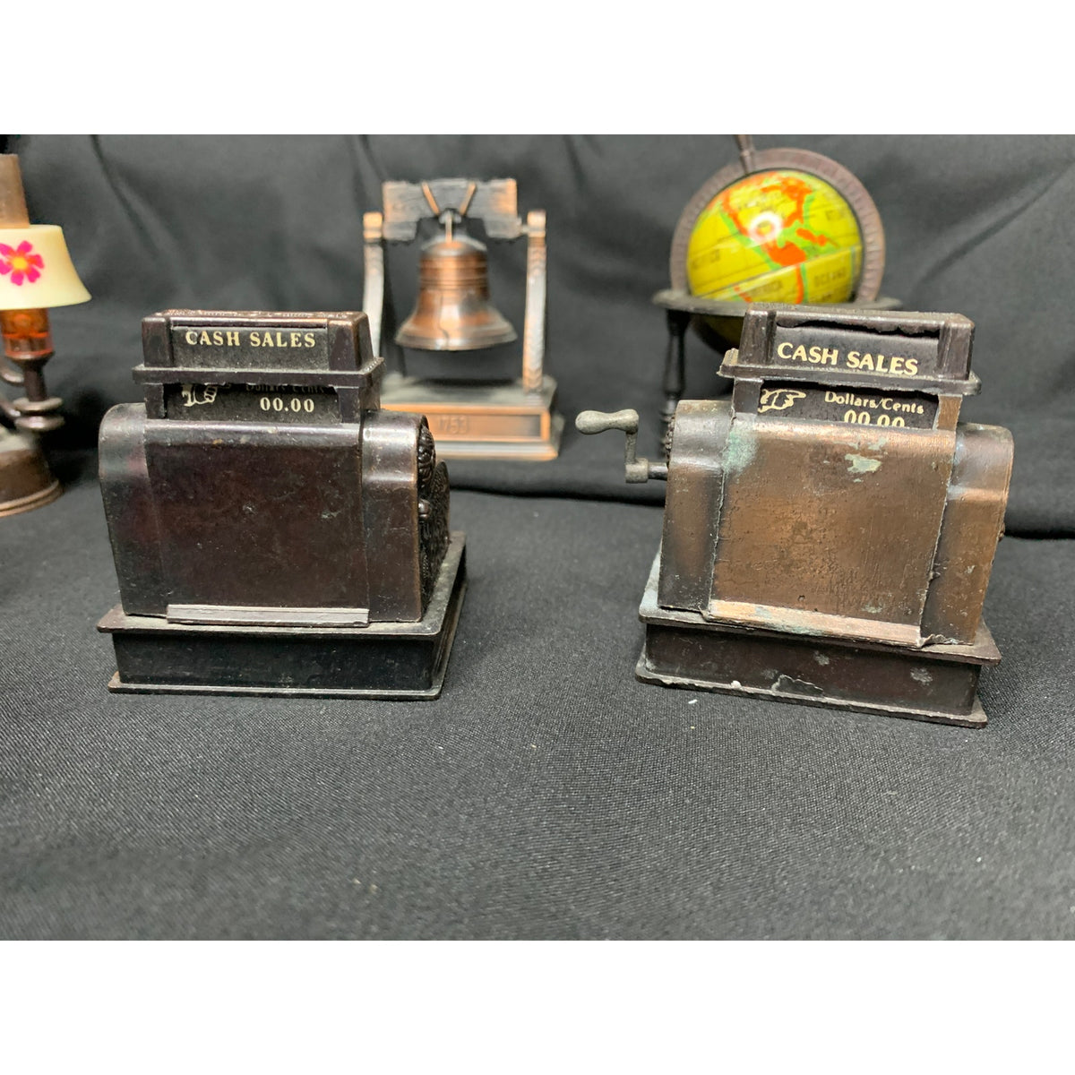 Vintage Metal Pencil Sharpeners Lot of 11 Hong Kong China Moving Parts