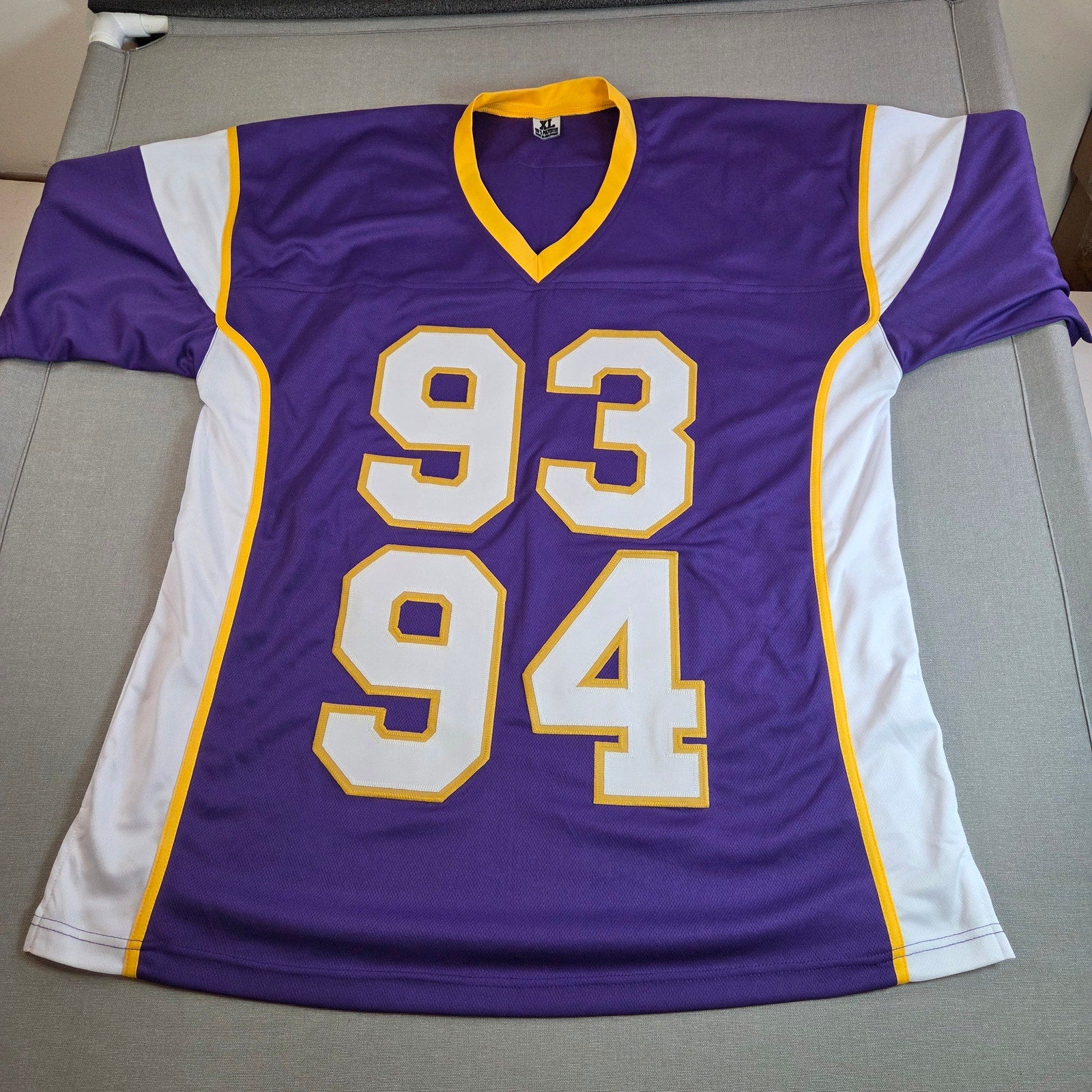 Williams Wall Vikings #93 #94 Kevin Williams Signed Jersey JSA COA XL Purple