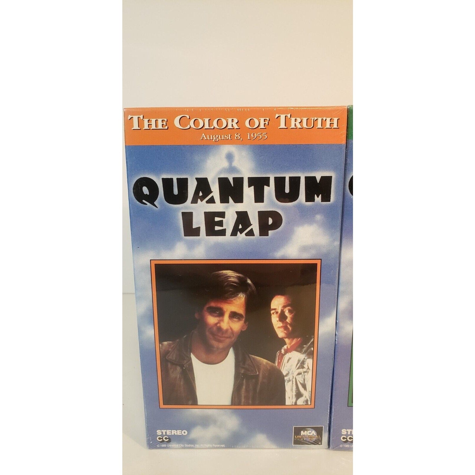 Quantum Leap VHS New Sealed Lot of 2 - Catch A Fallen Star/The Color of Truth