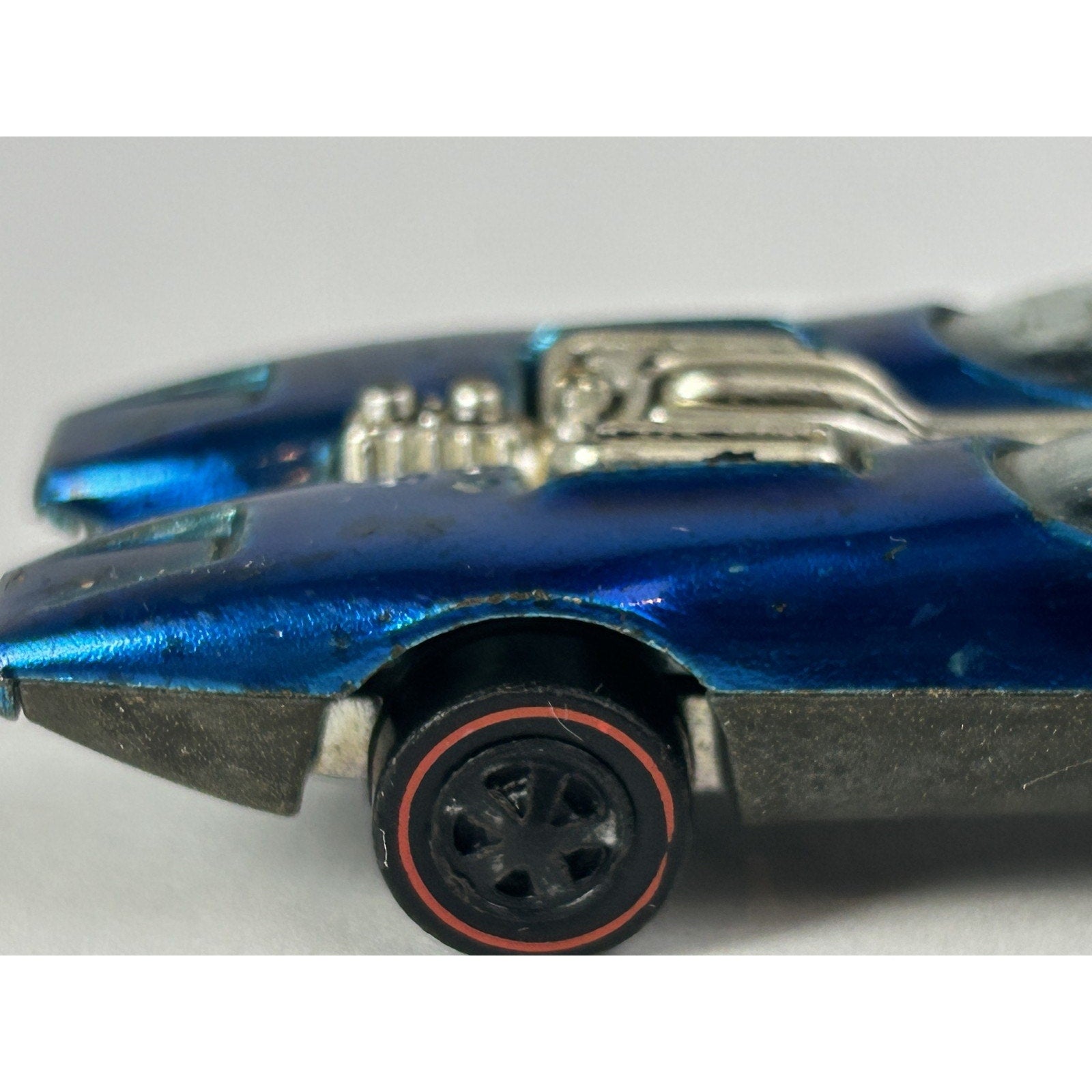 Vintage Hot Wheels Redline 1969 Splittin' Image Mattel Diecast Car W/Badge