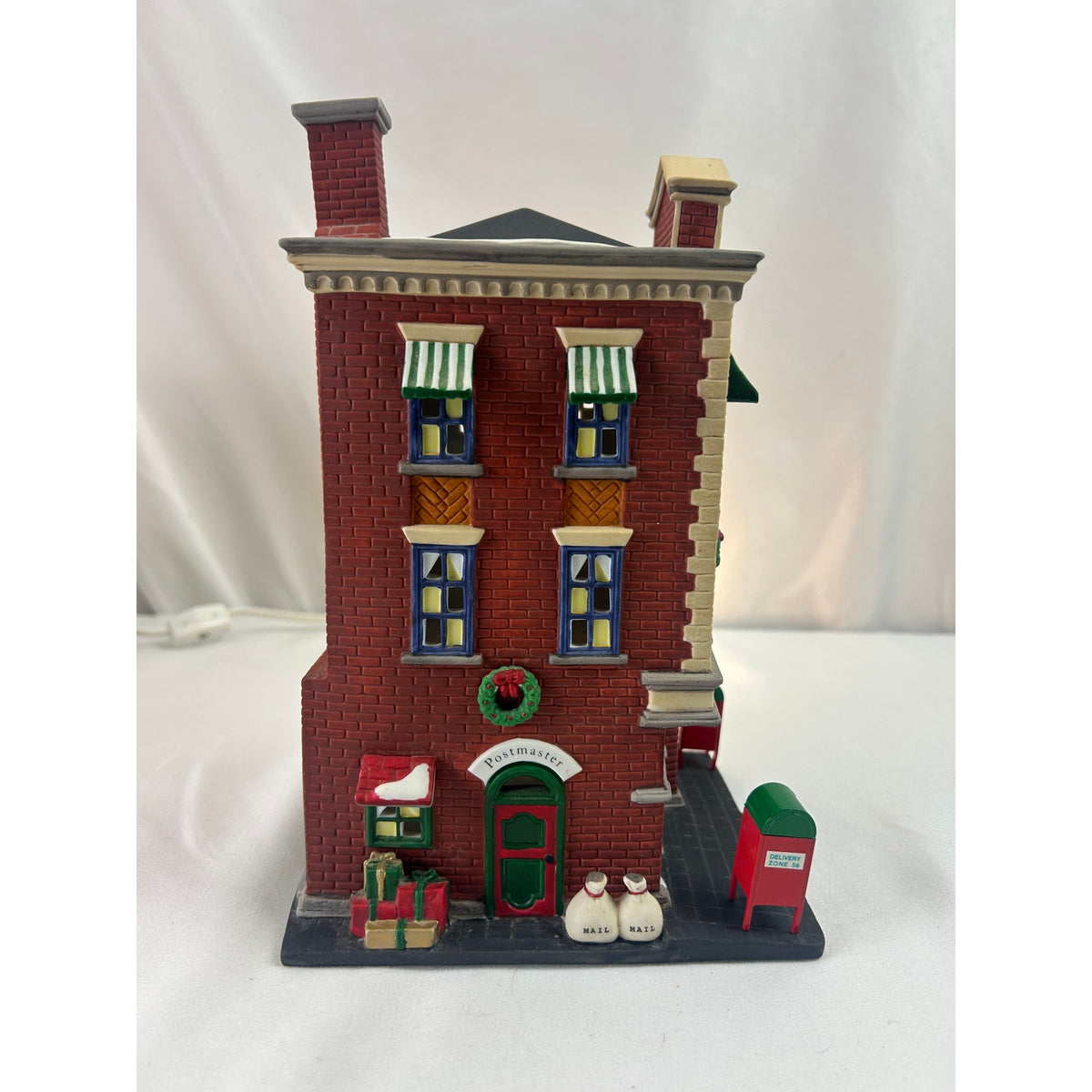 Department 56 Washington Street Post Office 58880 Christmas In The City 1996