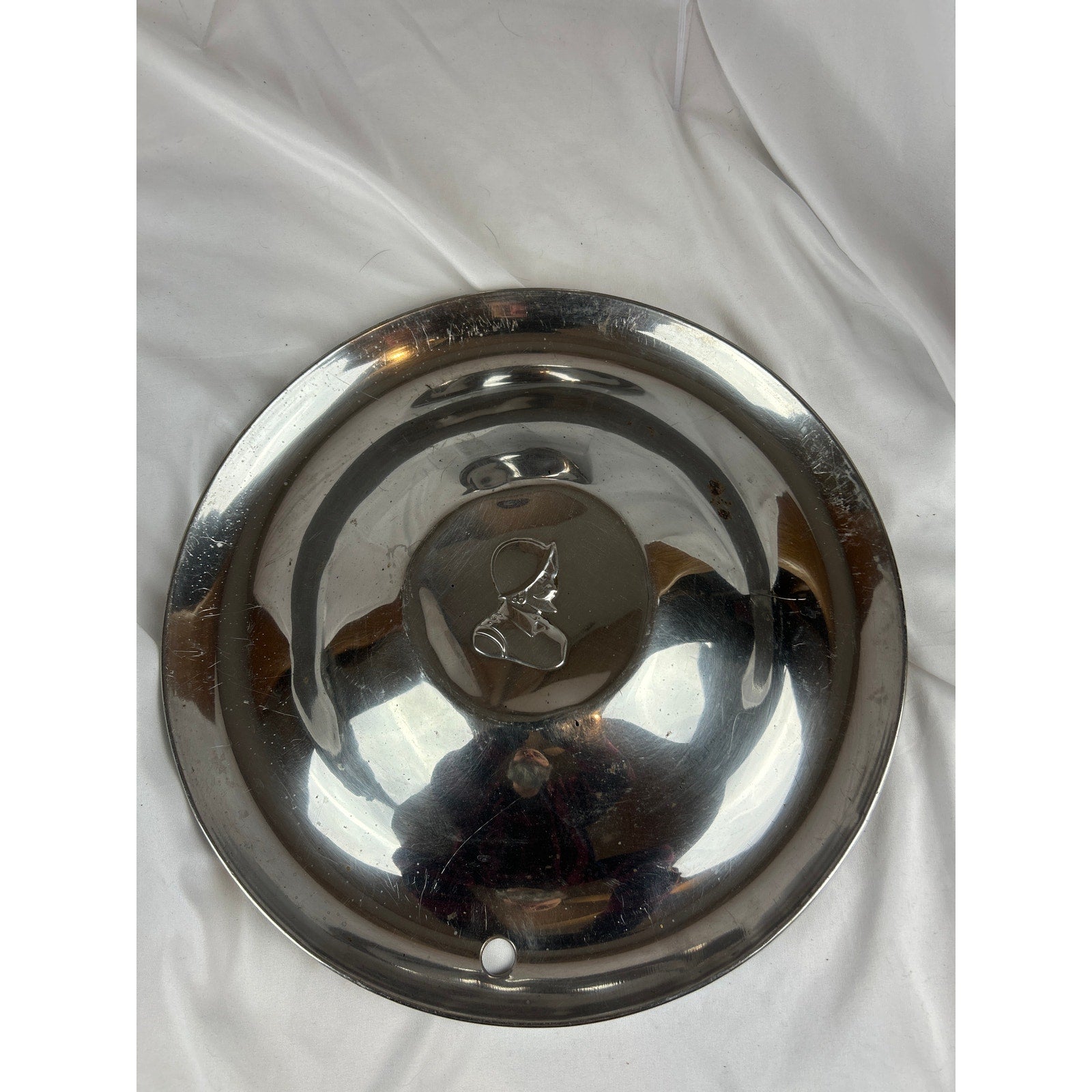 1951–1954 DeSoto 15" Chrome Wheel Covers Hubcaps Set of 4 Vintage