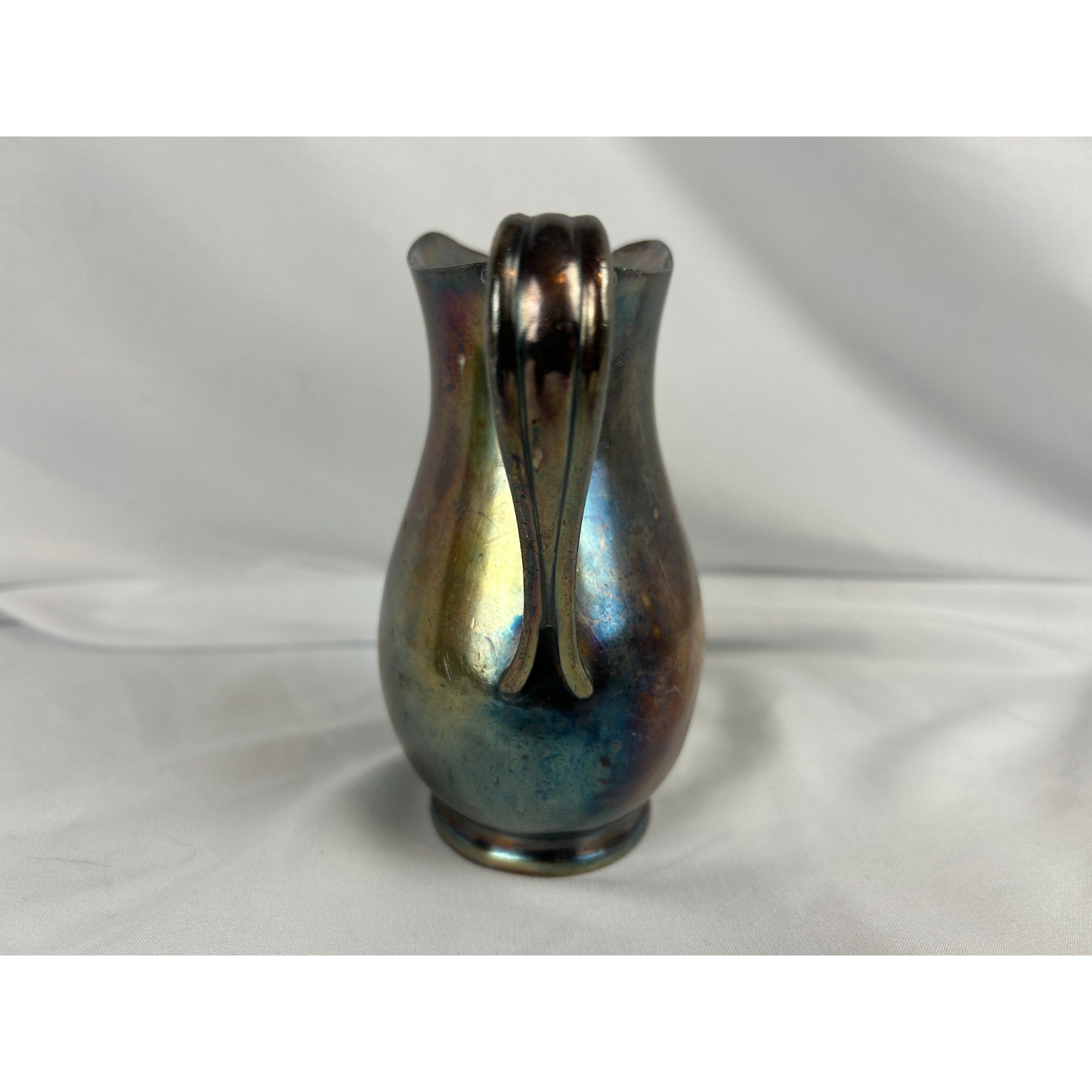 Vintage Reed Barton USN Silver Soldered Creamer Pitcher 3610 Navy