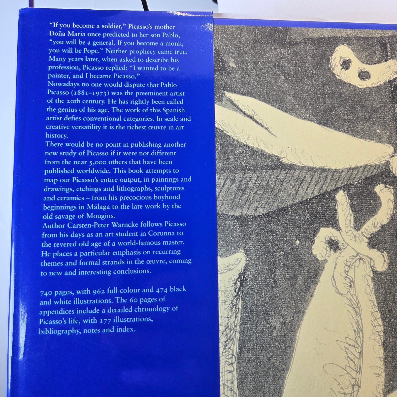 Taschen Pablo Picasso 1881-1973 Hardcover Art Book Warncke Walther 1997