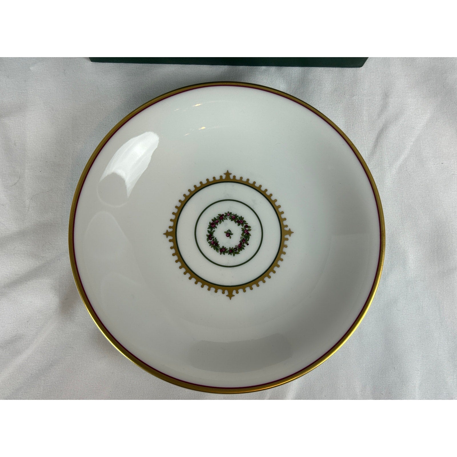 Bing Grondahl 1999 Holiday Cup Saucer Dessert Plate Set Jette Frolich Box