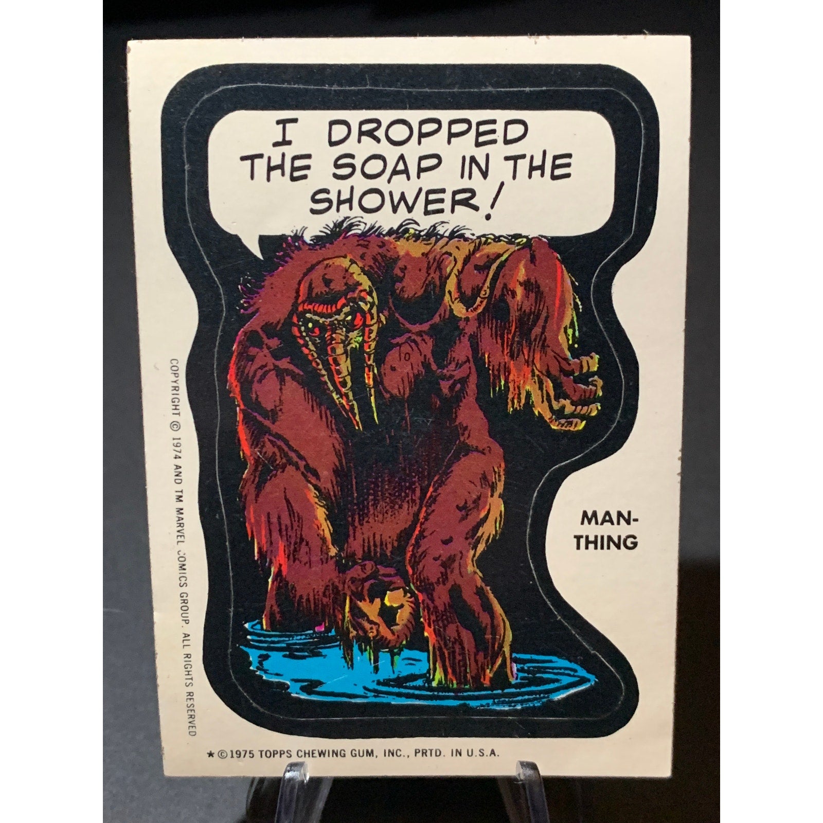 1976 Topps Marvel Super Heroes Stickers Lot 8 Human Torch Ka Zar Dr Octopus