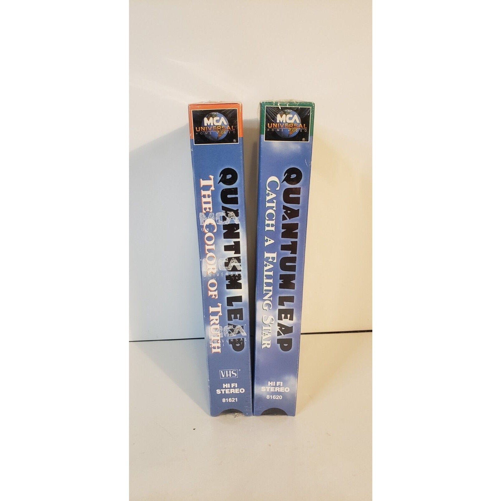Quantum Leap VHS New Sealed Lot of 2 - Catch A Fallen Star/The Color of Truth