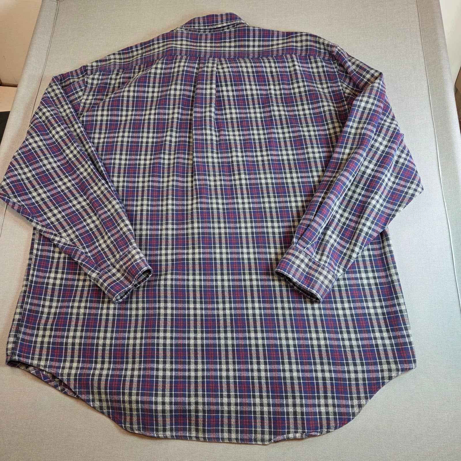 Vintage 90s Abercrombie & Fitch Flannel Shirt XL Hong Kong Outdoor Goods