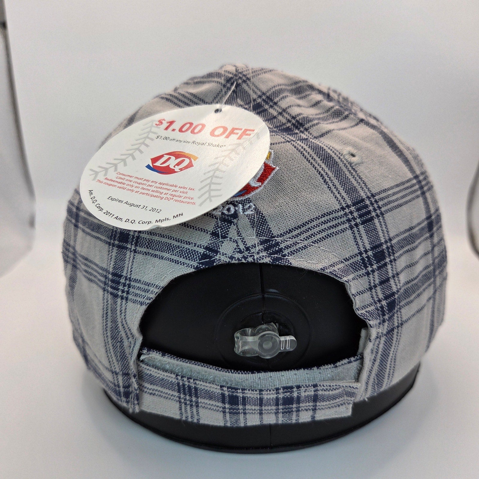 Minnesota Twins 2012 Opening Day Hat Plaid DQ Promo New w/Tag MLB Giveaway