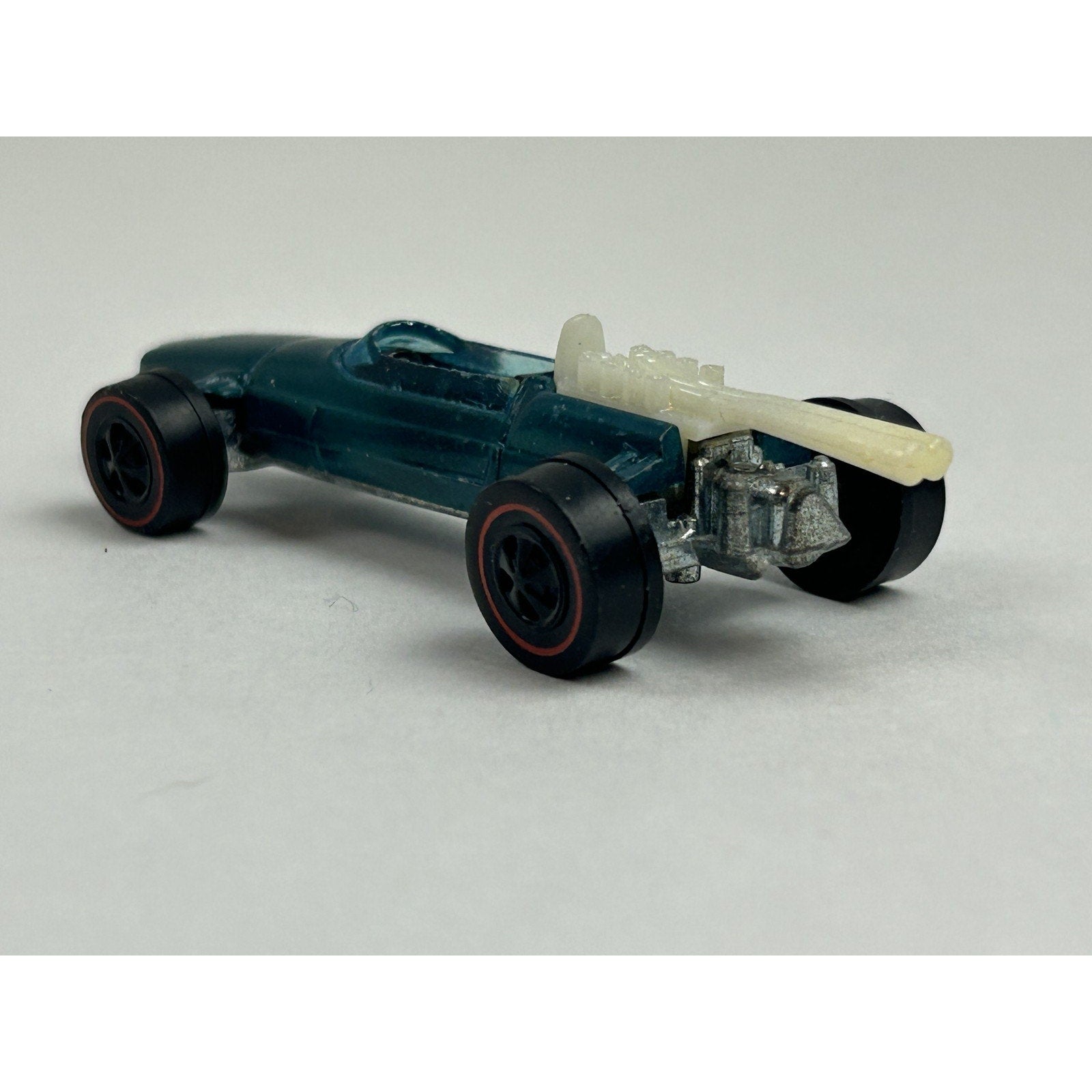 Vintage Hot Wheels Brabham Repco F1 Blue Redline 1969 Diecast Car