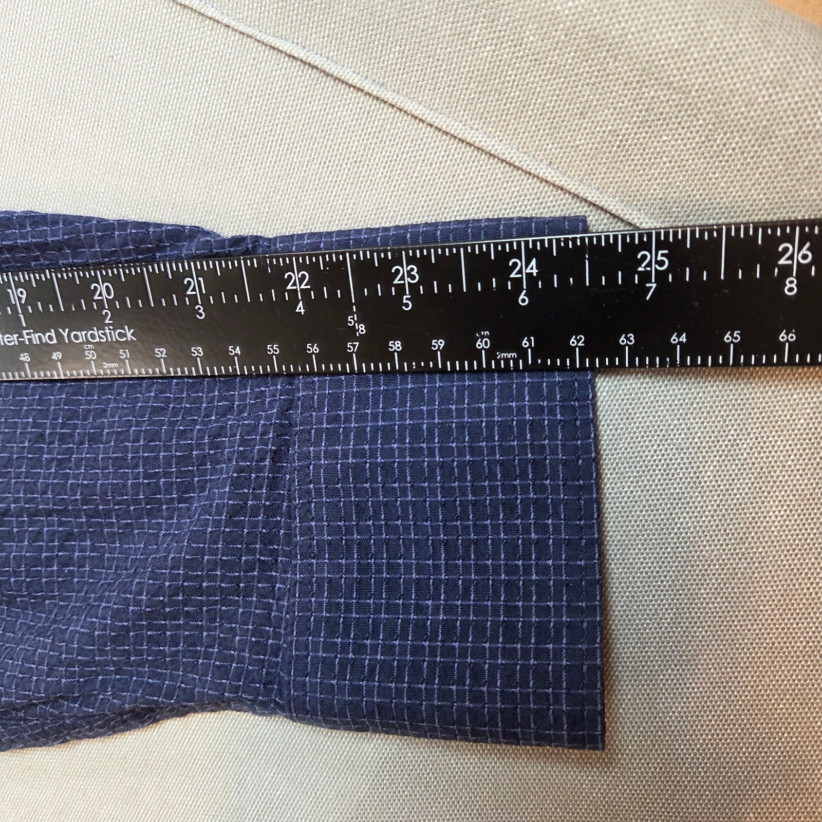 Tommy Bahama Blue Silk Cotton Shirt XL Textured Button Down Long Sleeve