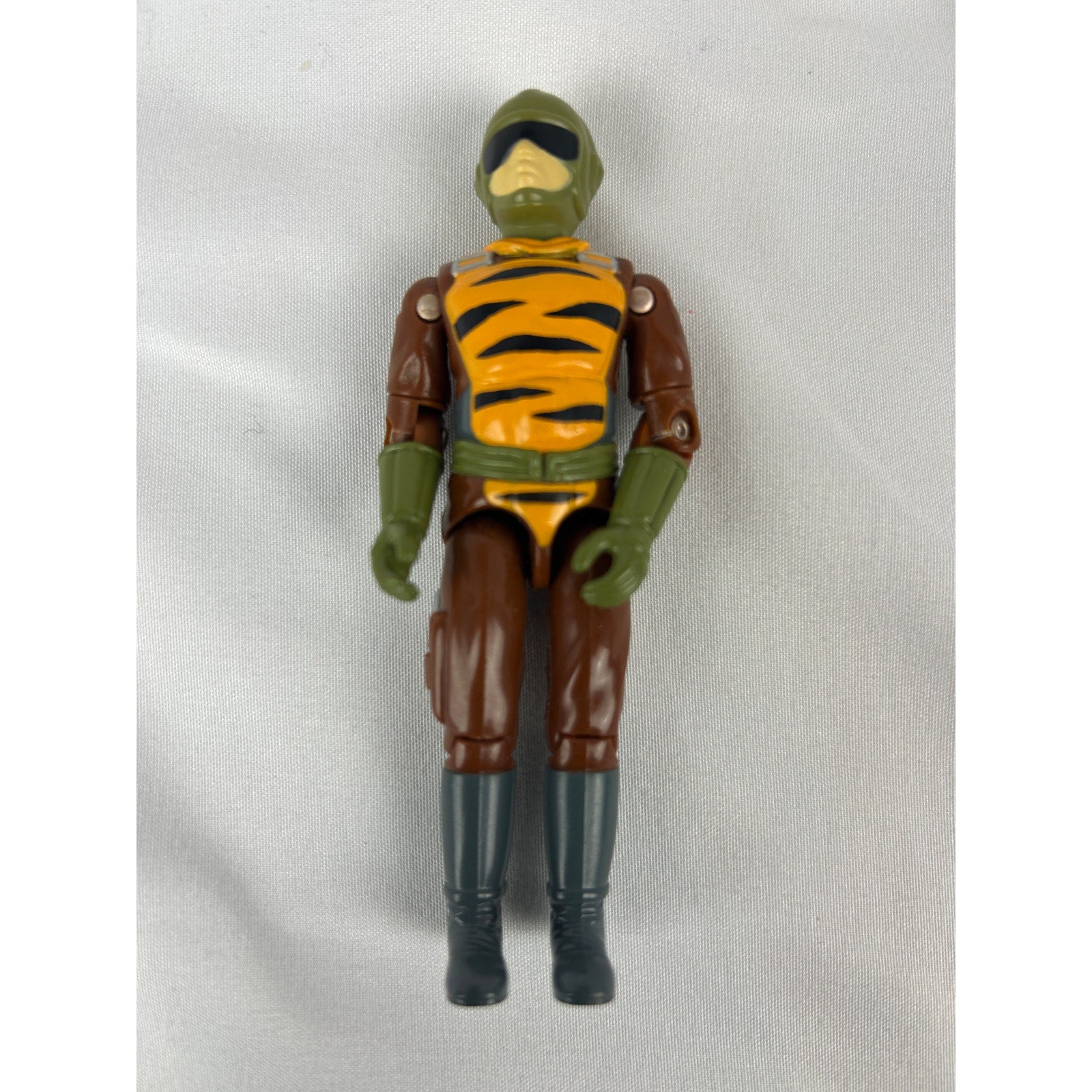 GI Joe Tripwire Tiger Force Mine Detector Figure with File Card and Mines