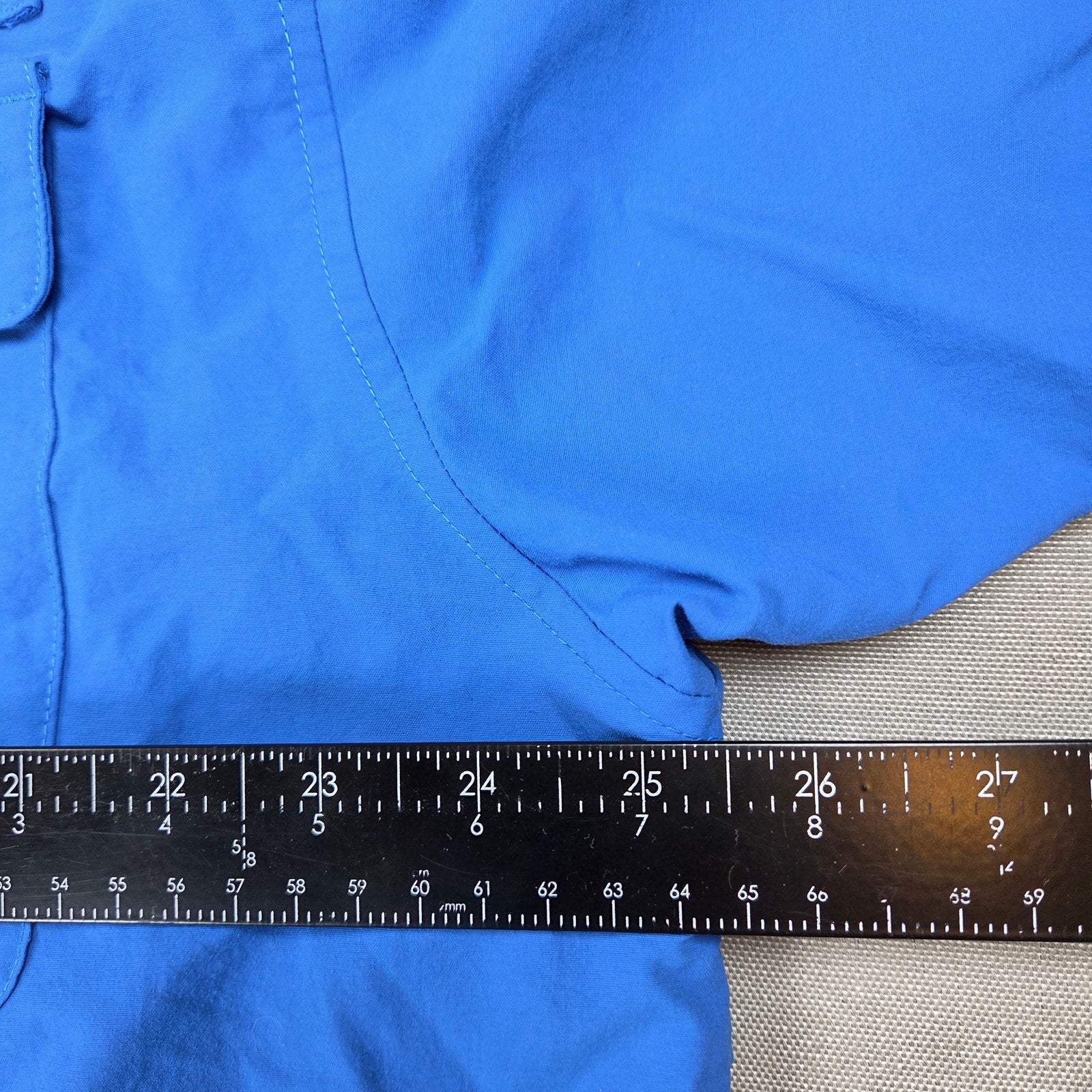 Columbia PFG Bahama II FM7047 Fishing Shirt Blue Omni Shade Vented XL