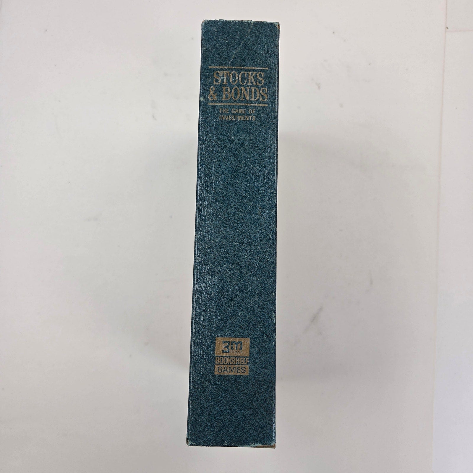 Vintage 1964 3M Bookshelf Game Stocks & Bonds Complete Investment Board Game