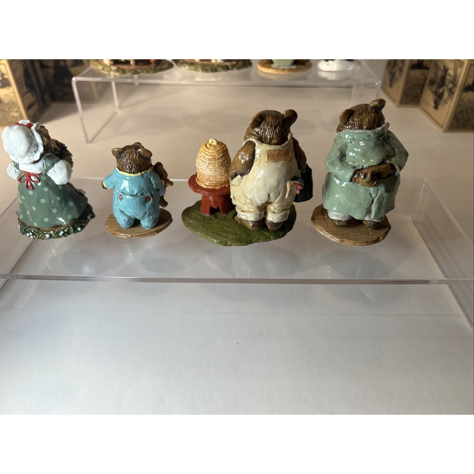 Wee Forest Folk Bear Collection BB-1–BB-16 + Wedding Bear T-09 Retired