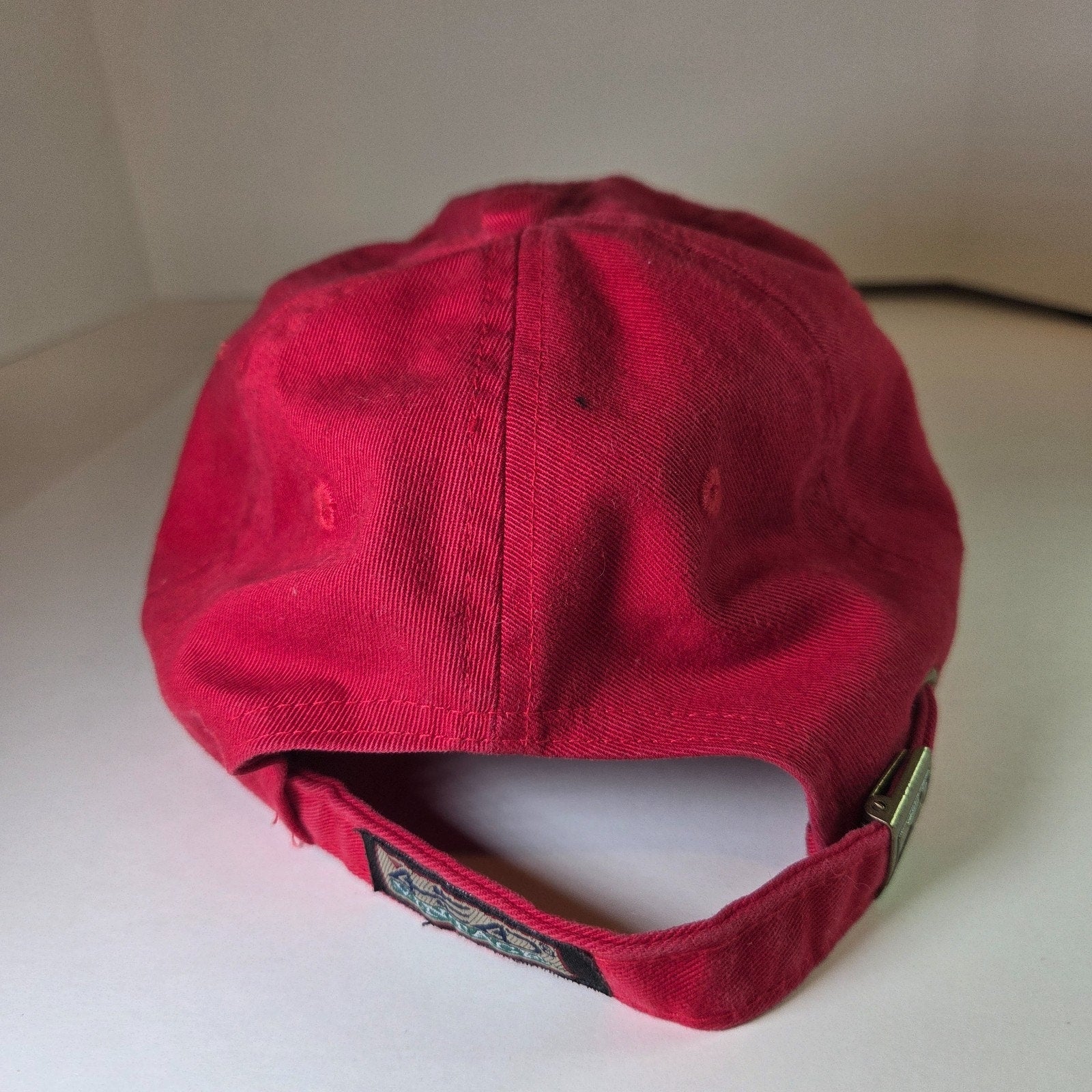 2002 PGA Championship Hazeltine 84th Golf Hat Red Adjustable Strapback Cap