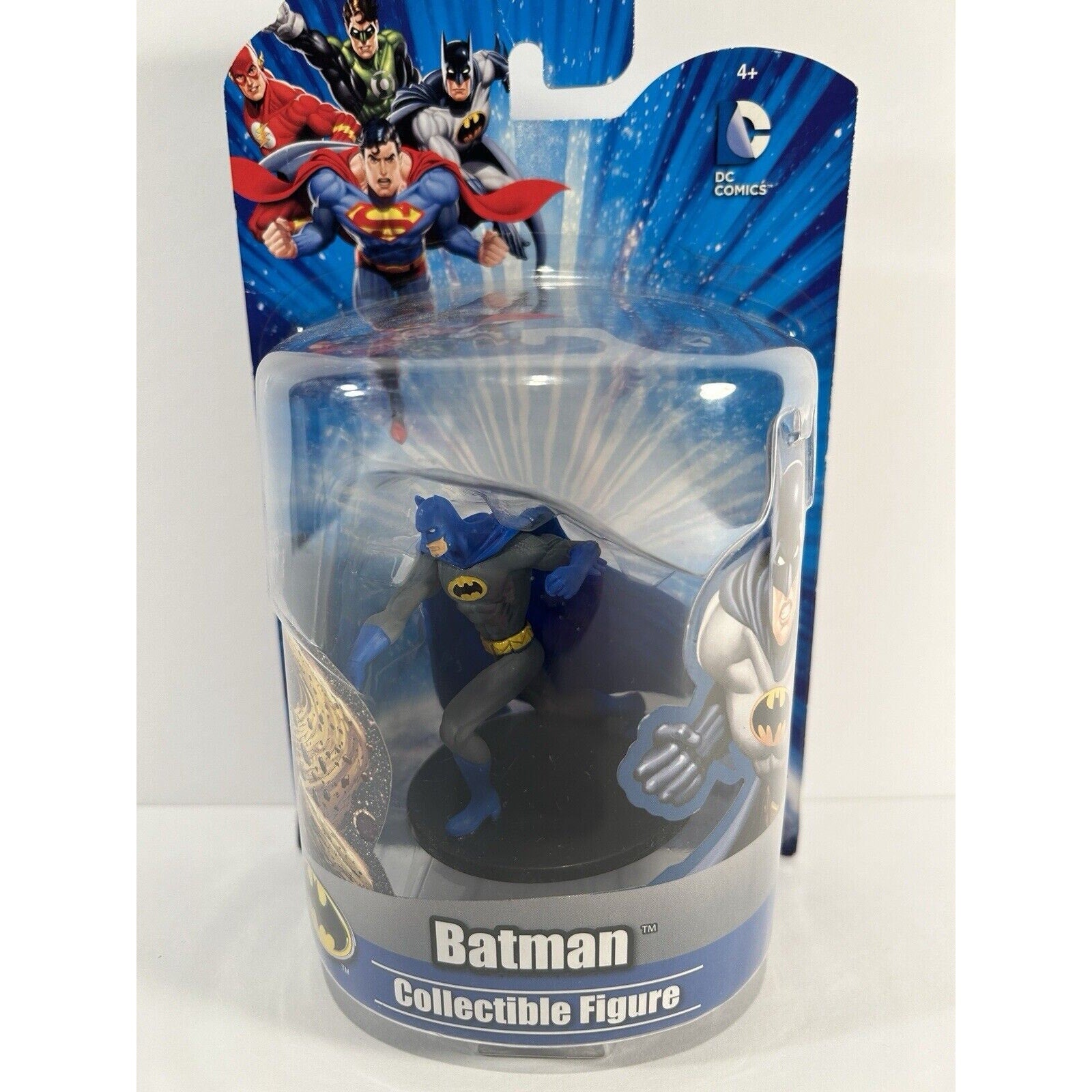 DC Comics Monogram Batman & Superman 4” Collectible Figures Sealed New