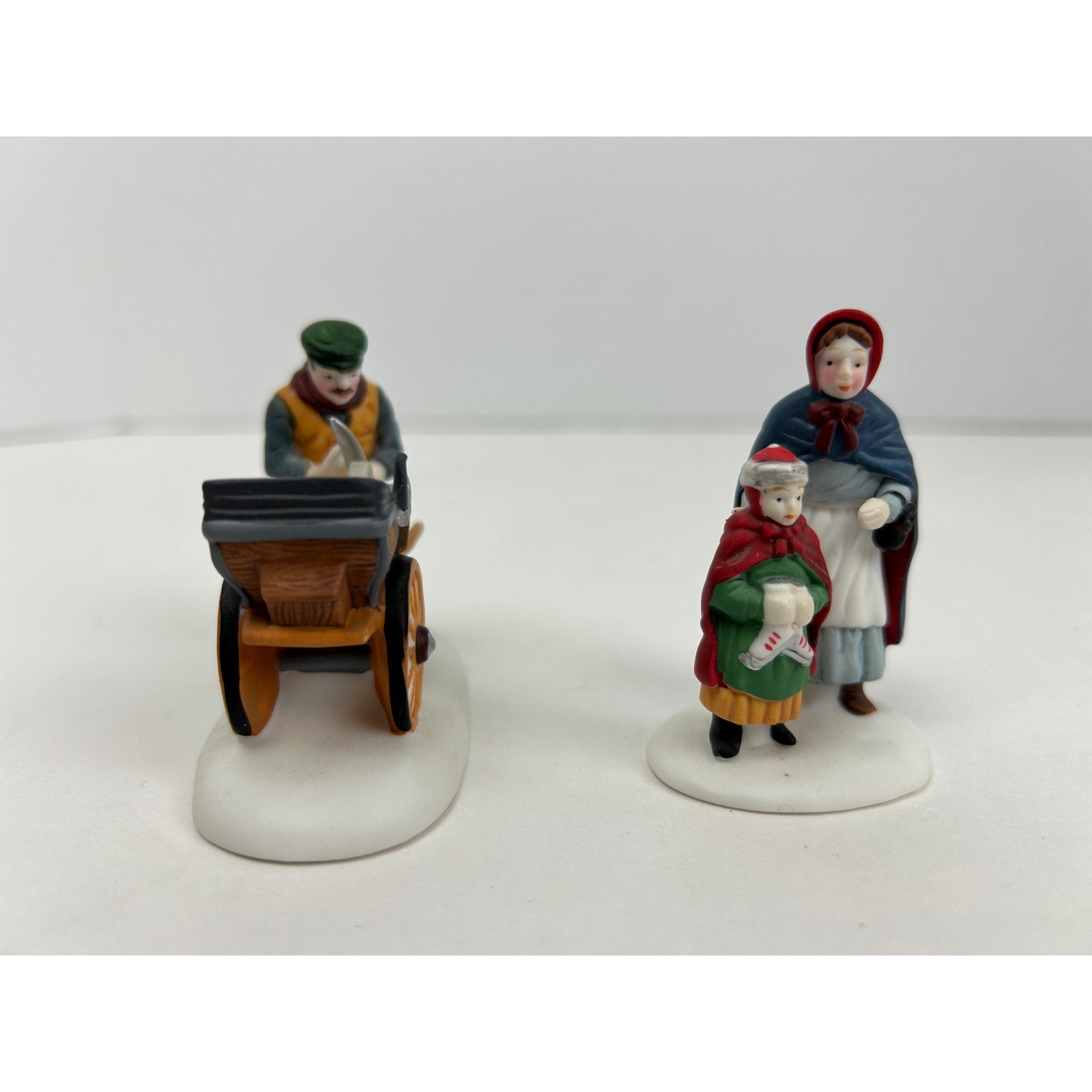 Department 56 New England Village Knife Grinder 56499 set of 2 1993